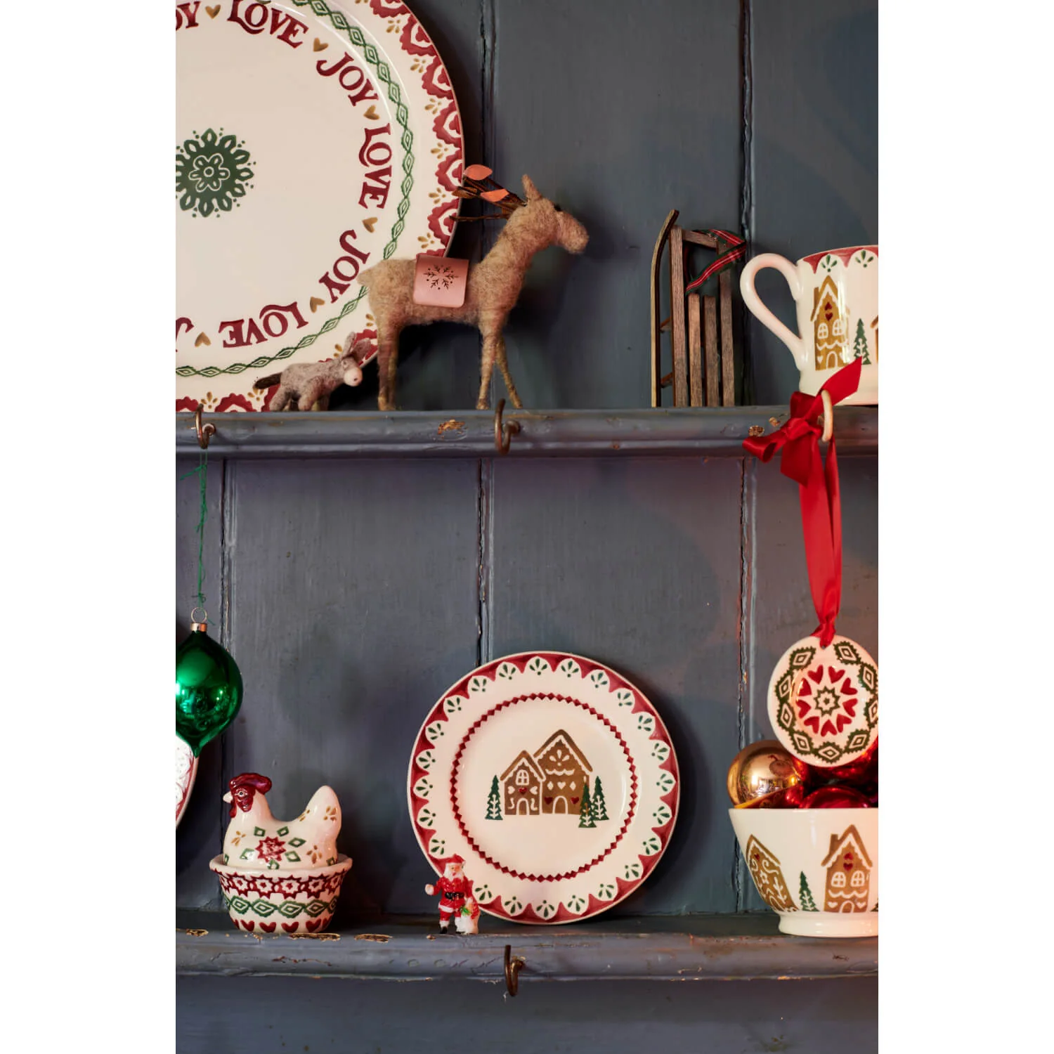 Emma Bridgewater Christmas 16cm Small Side Plate - Gingerbread House - Image 2