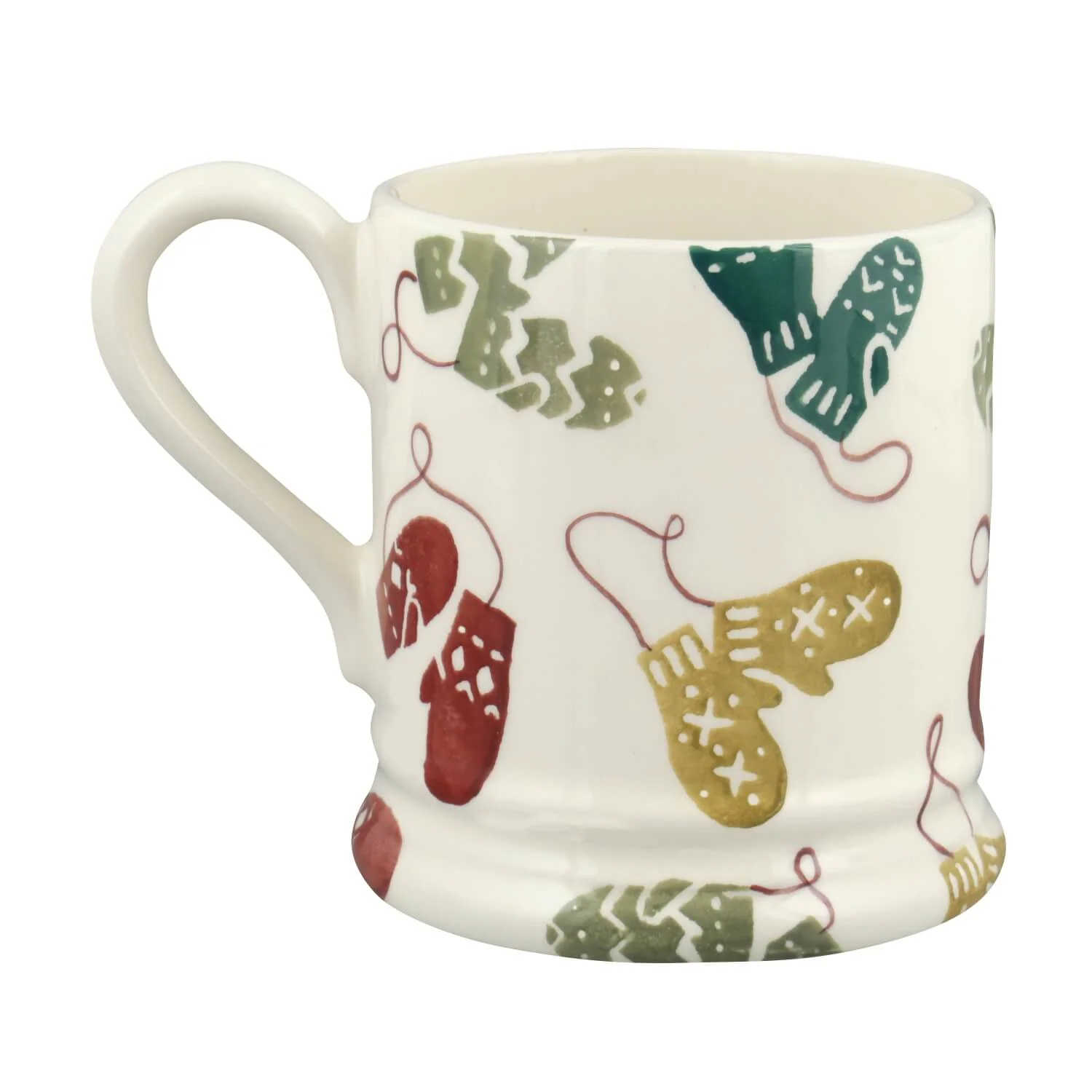 Emma Bridgewater Christmas Mittens Half Pint Mug - Image 4