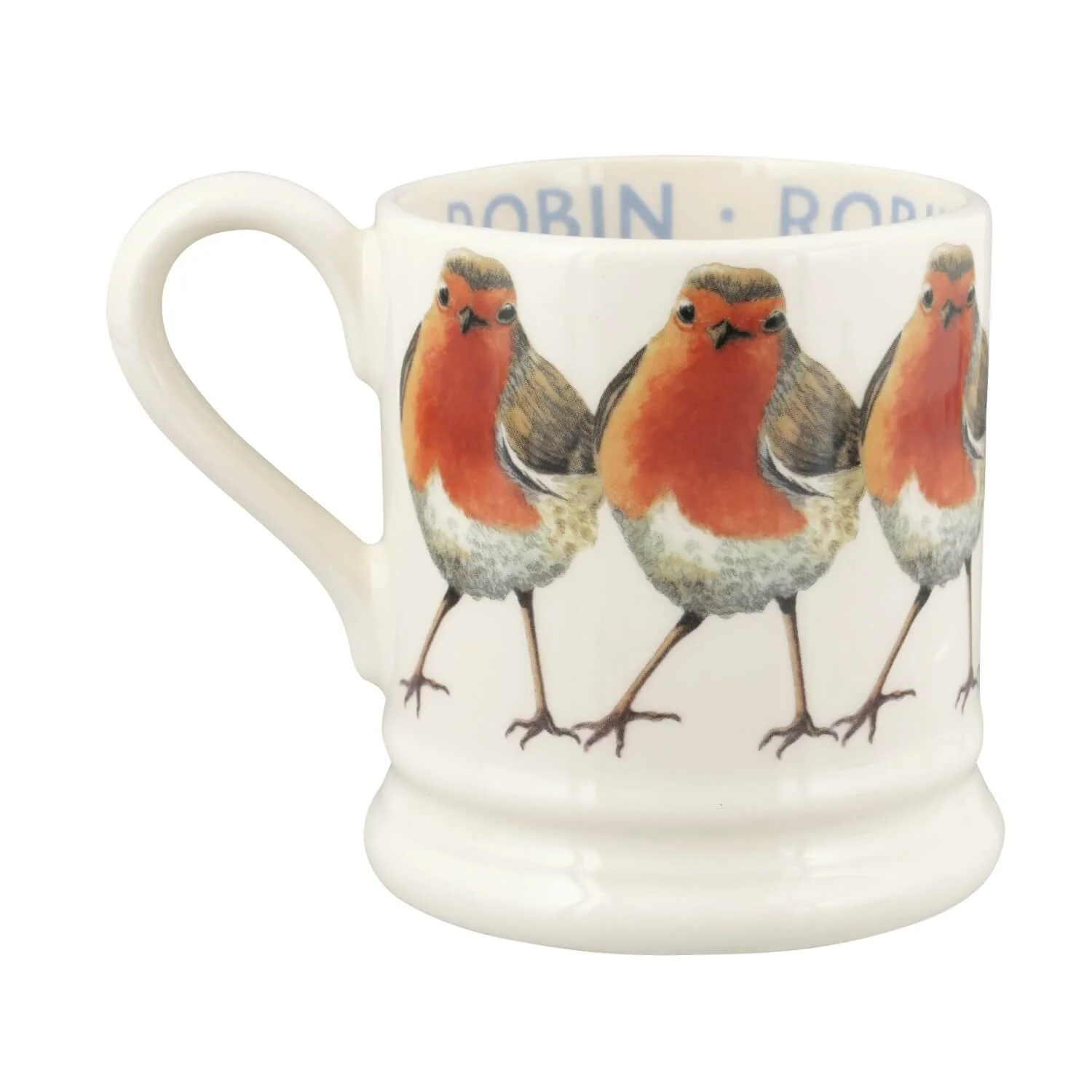 Emma Bridgewater Christmas Robin Half Pint Mug - Image 4