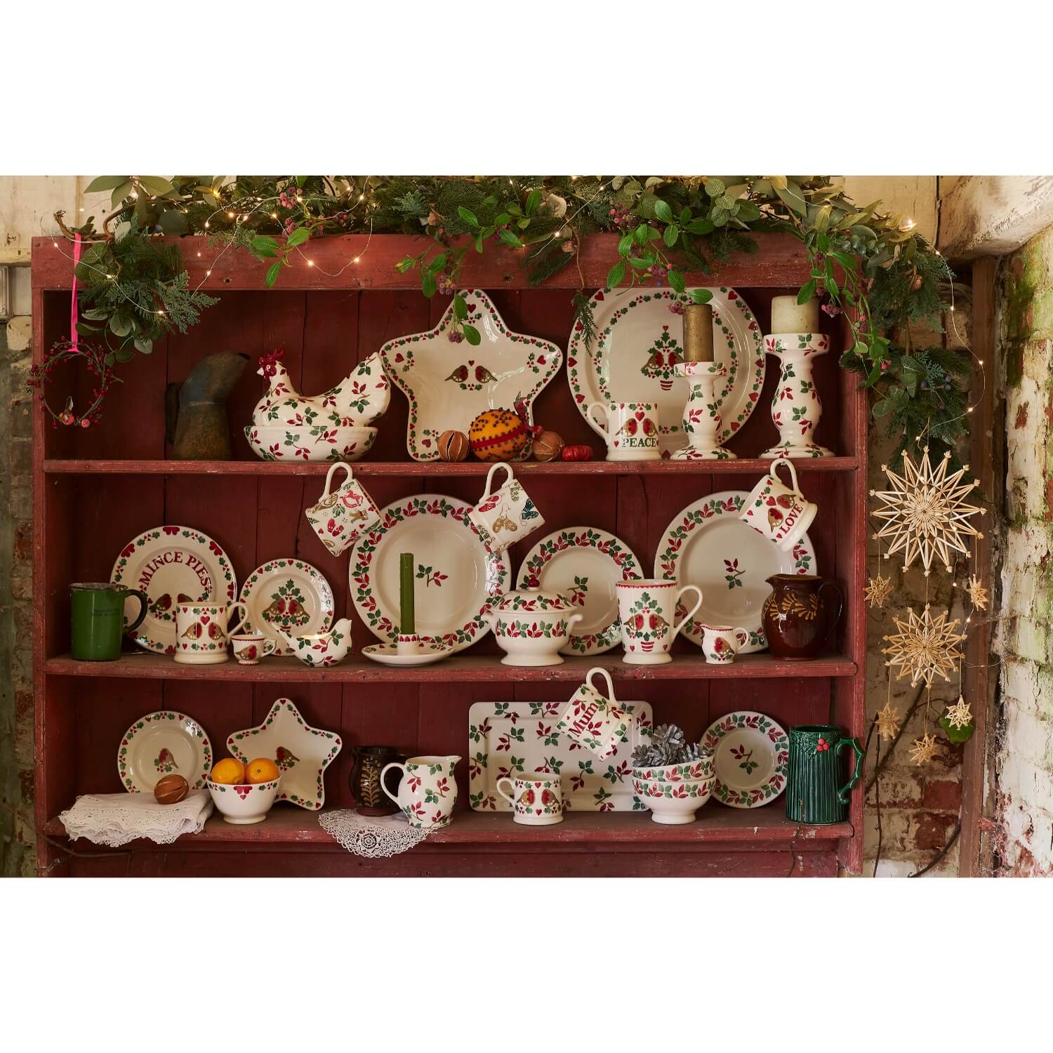 Emma Bridgewater Christmas Robin Half Pint Mug - Image 5