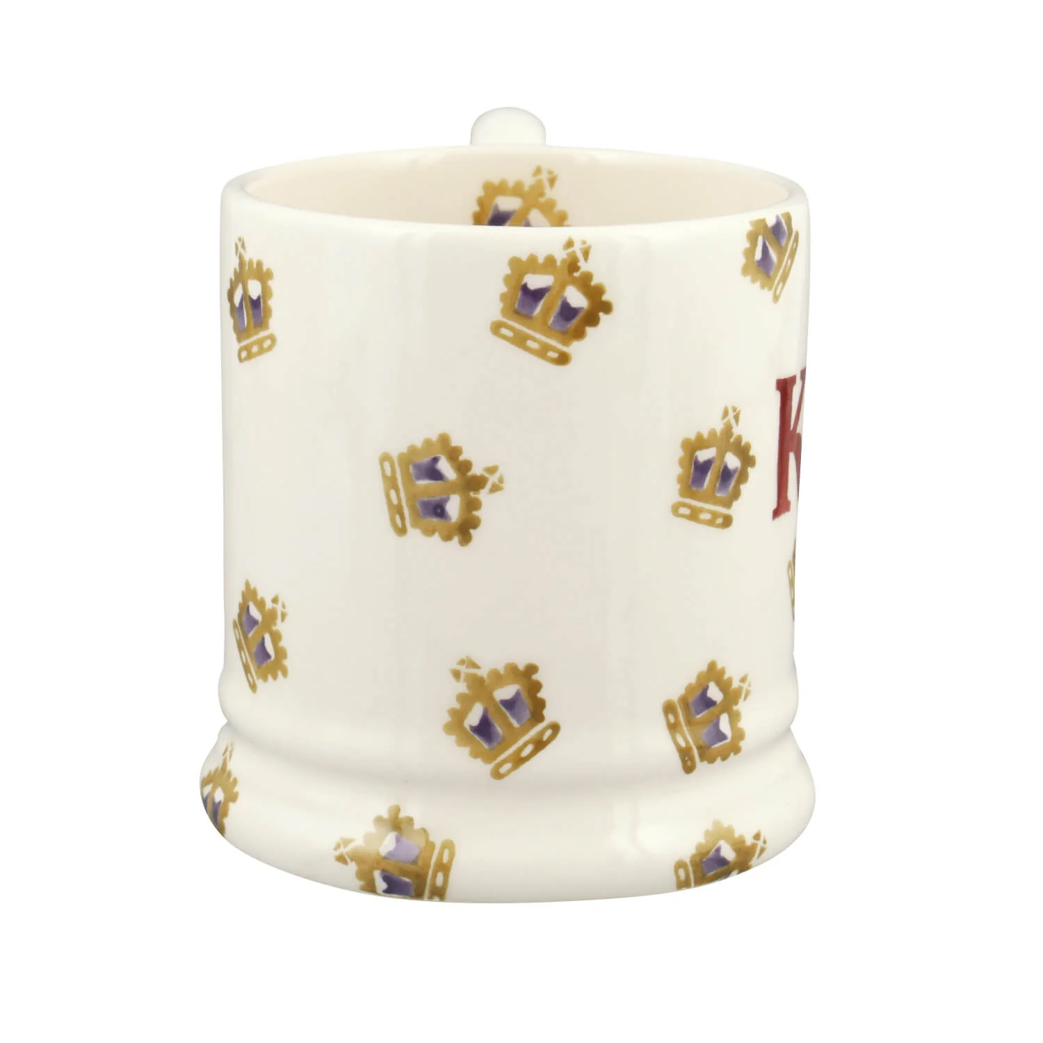 Emma Bridgewater Crowns Half Pint Mug - King - Image 2
