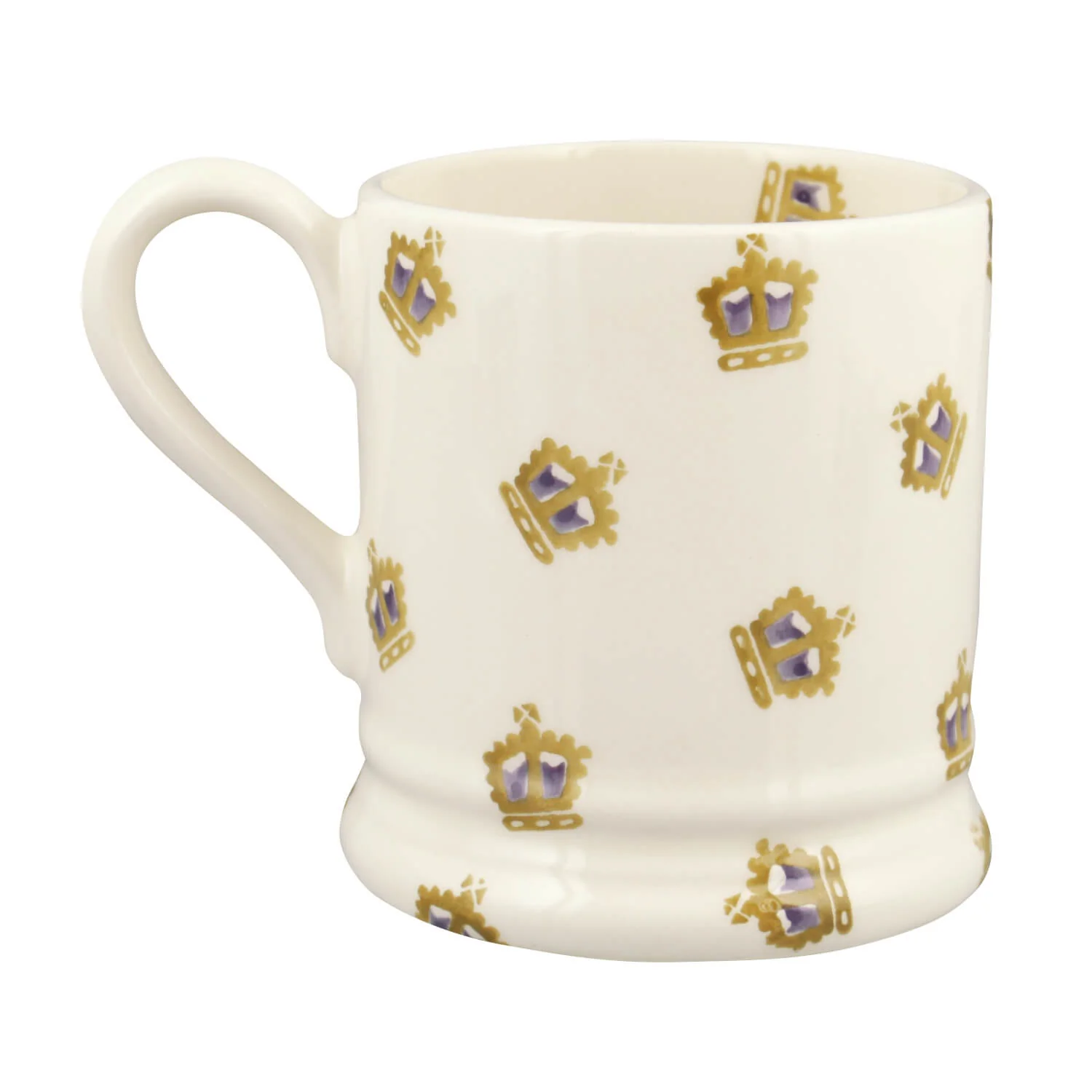 Emma Bridgewater Crowns Half Pint Mug - Queen - Image 4
