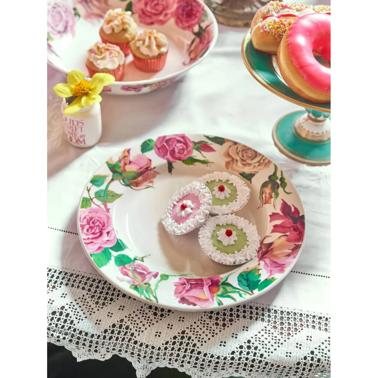 Emma Bridgewater Earthenware 10 1/2" Plate - Roses All My Life - Image 3