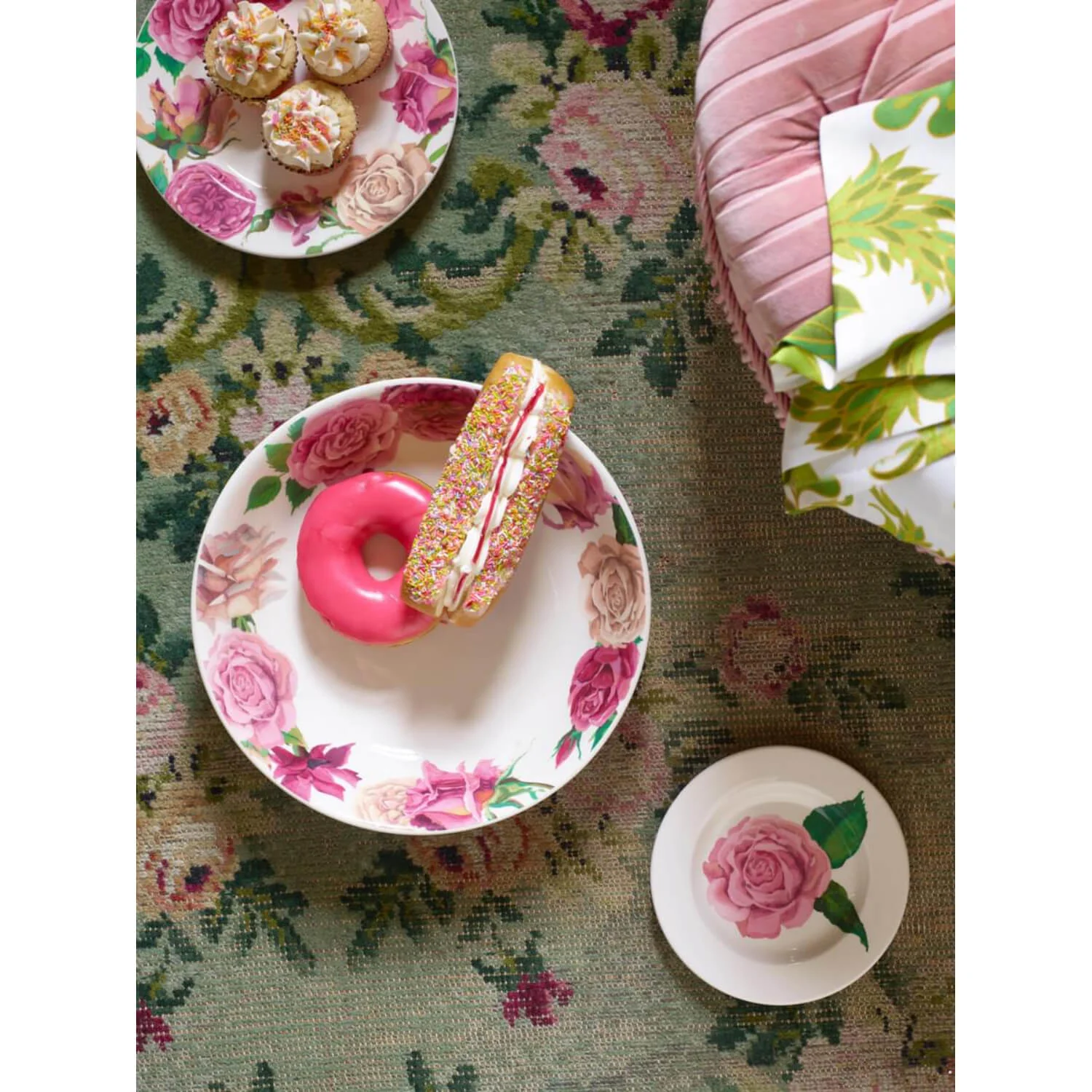 Emma Bridgewater Earthenware 6 1/2" Plate - Roses All My Life - Image 4
