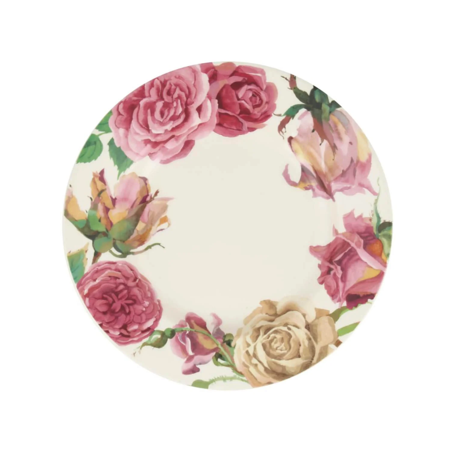 Emma Bridgewater Earthenware 8 1/2" Plate - Roses All My Life