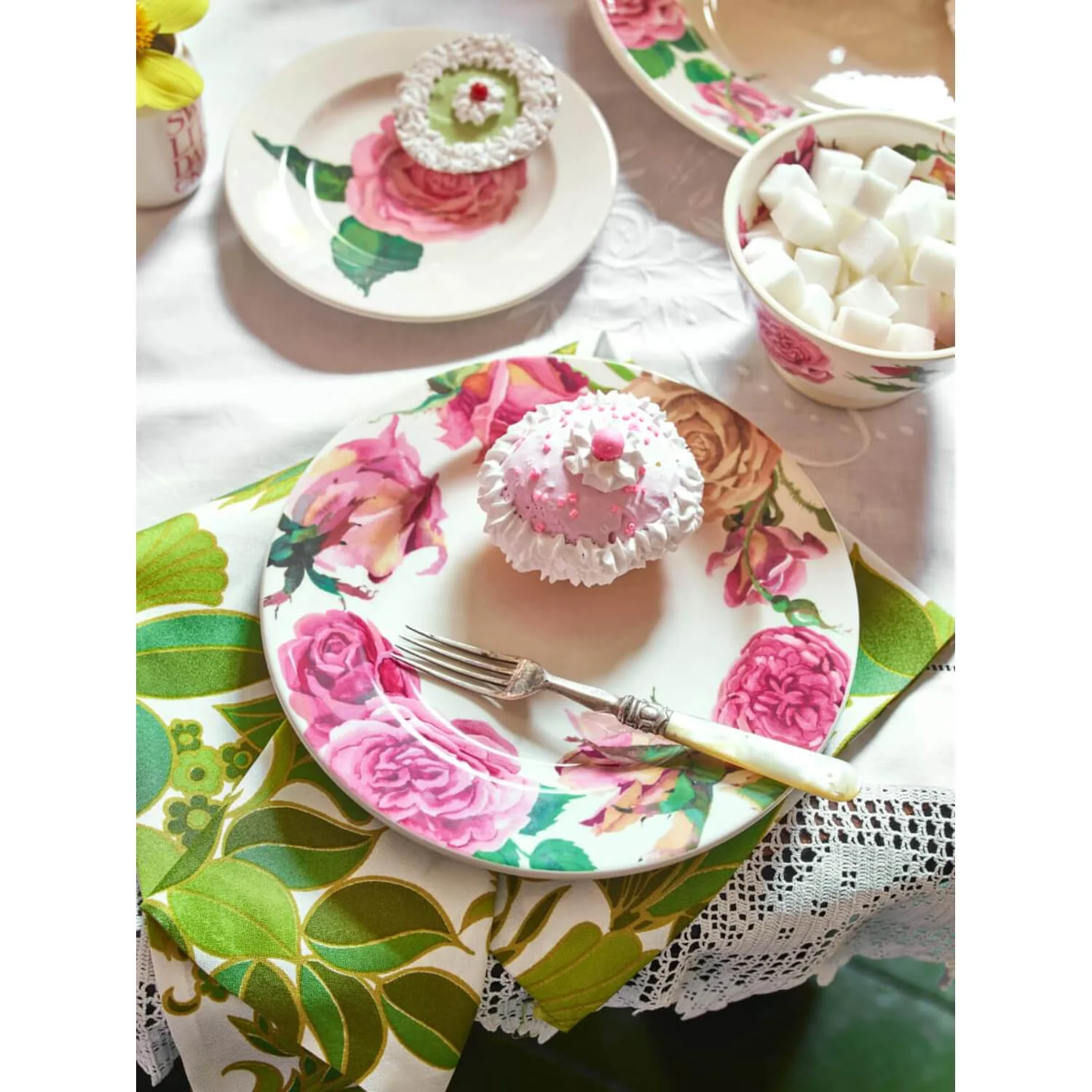 Emma Bridgewater Earthenware 8 1/2" Plate - Roses All My Life - Image 3