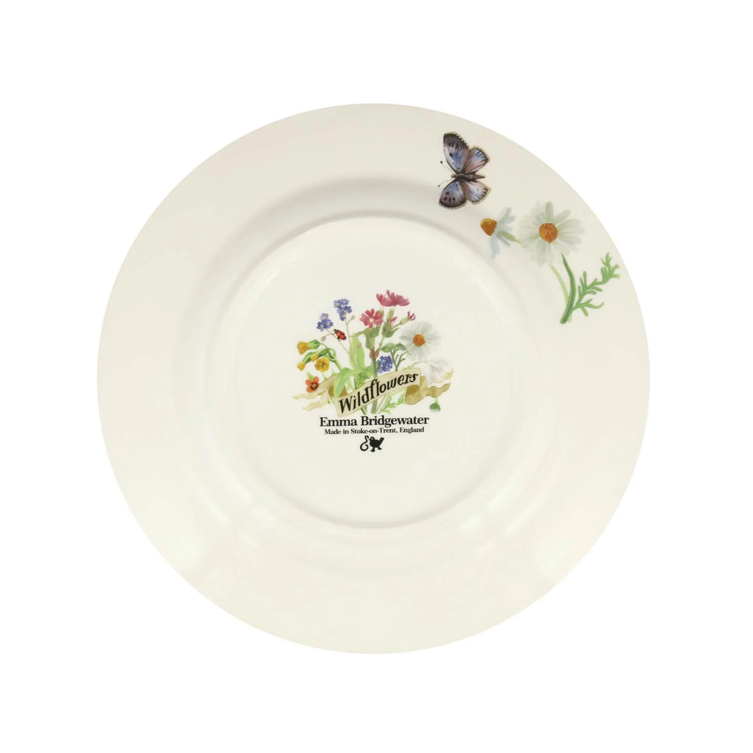 Emma Bridgewater Earthenware 8 1/2" Plate - Wild Flowers - Image 2