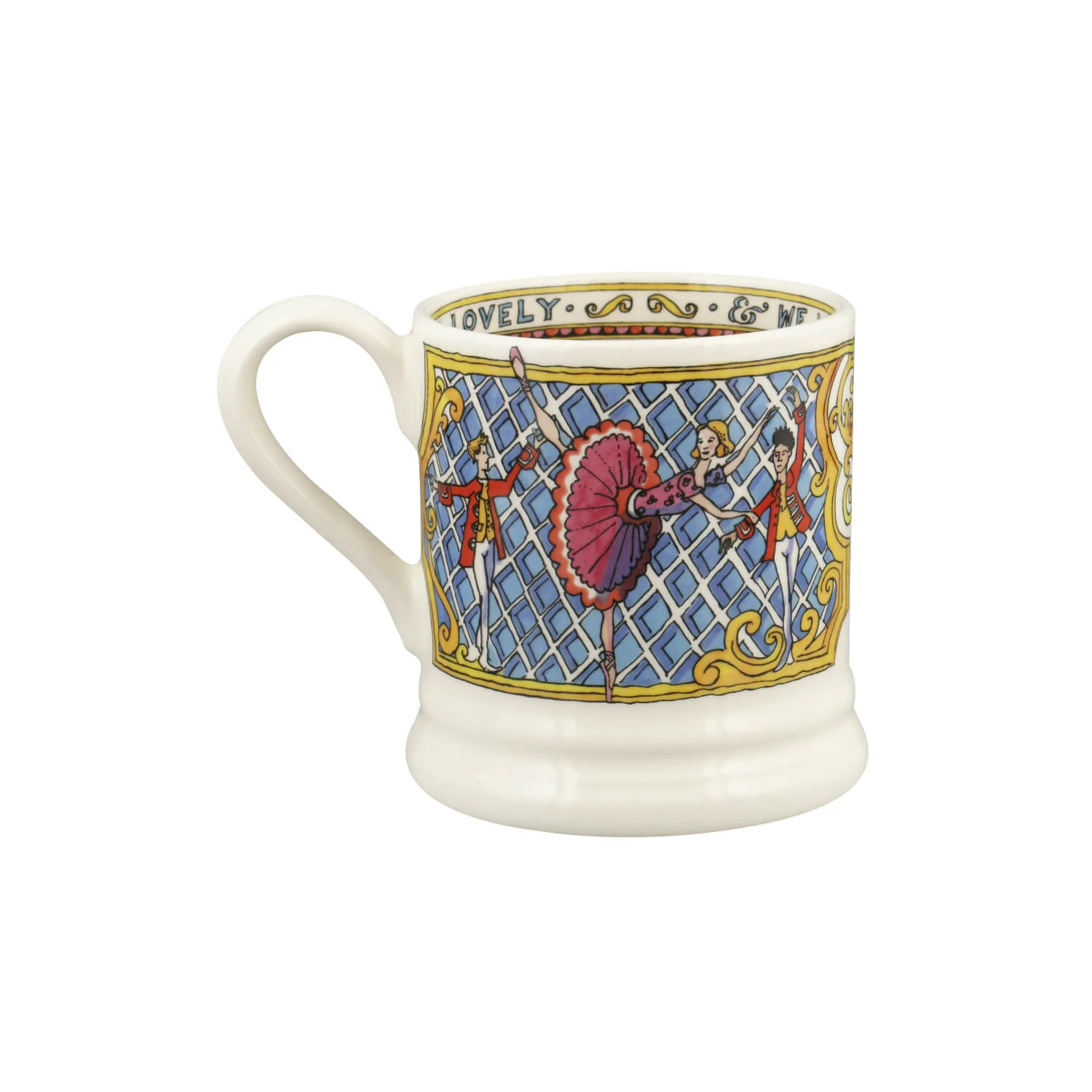 Emma Bridgewater Festive Half Pint Mug - Ballet - Image 4