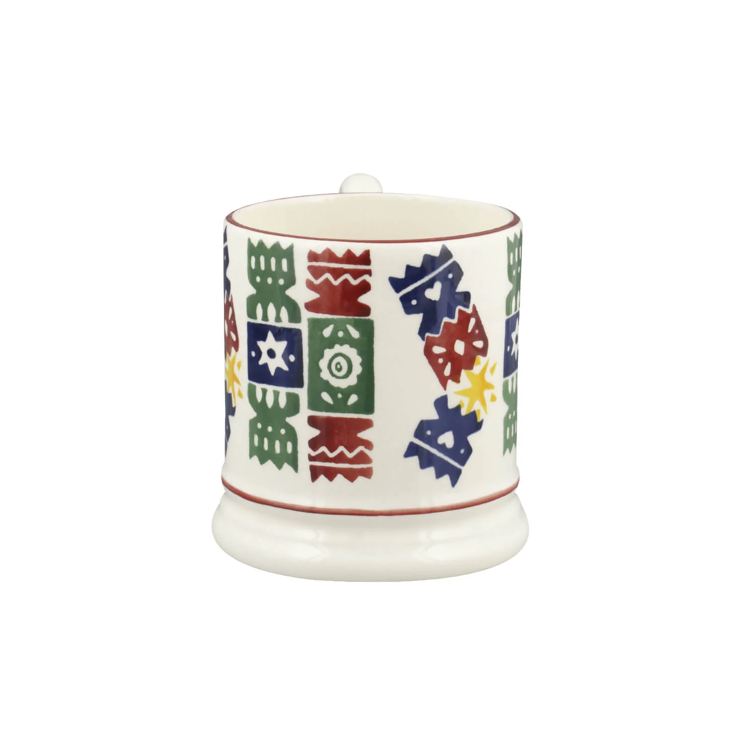 Emma Bridgewater Festive Half Pint Mug - Christmas Crackers - Image 2
