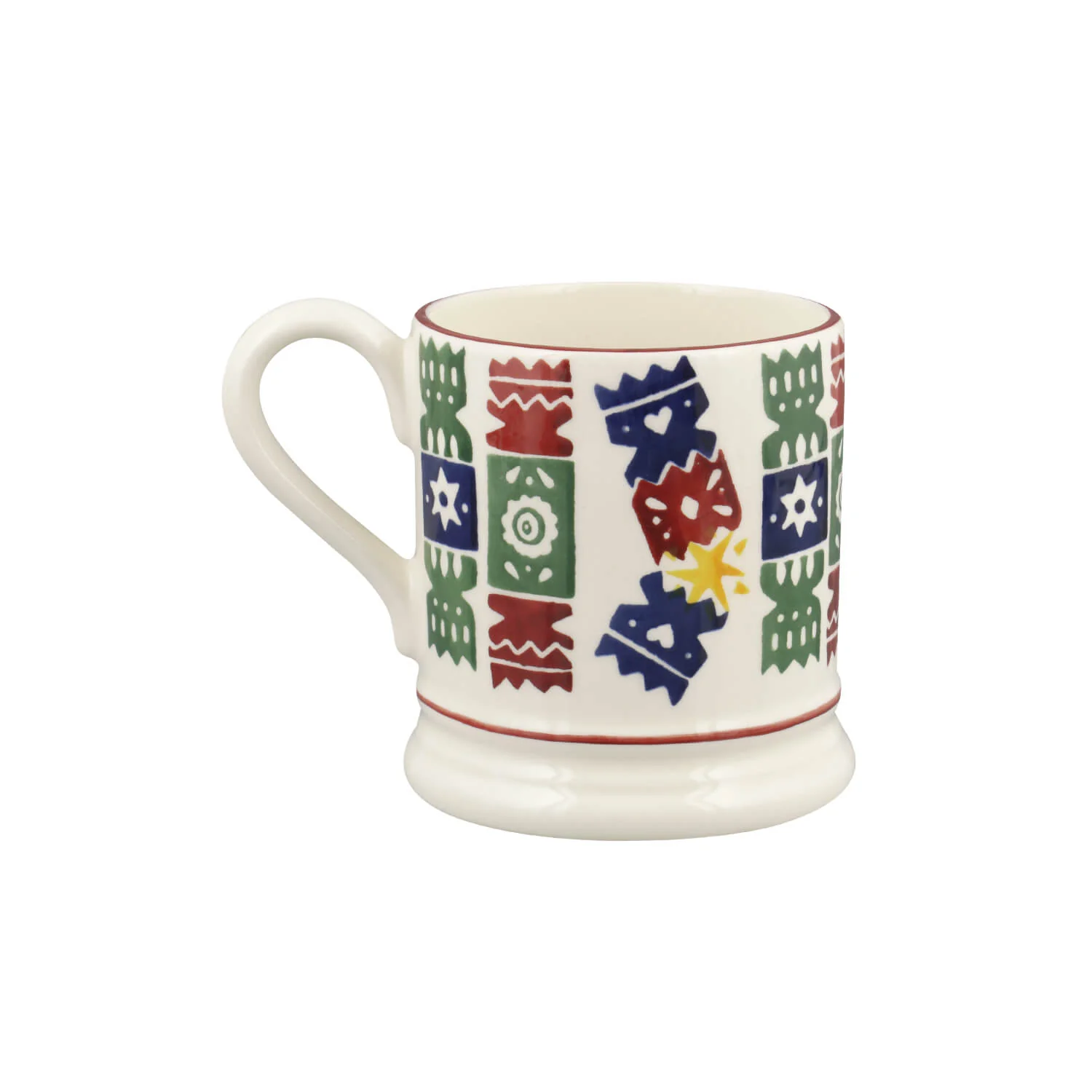 Emma Bridgewater Festive Half Pint Mug - Christmas Crackers - Image 4