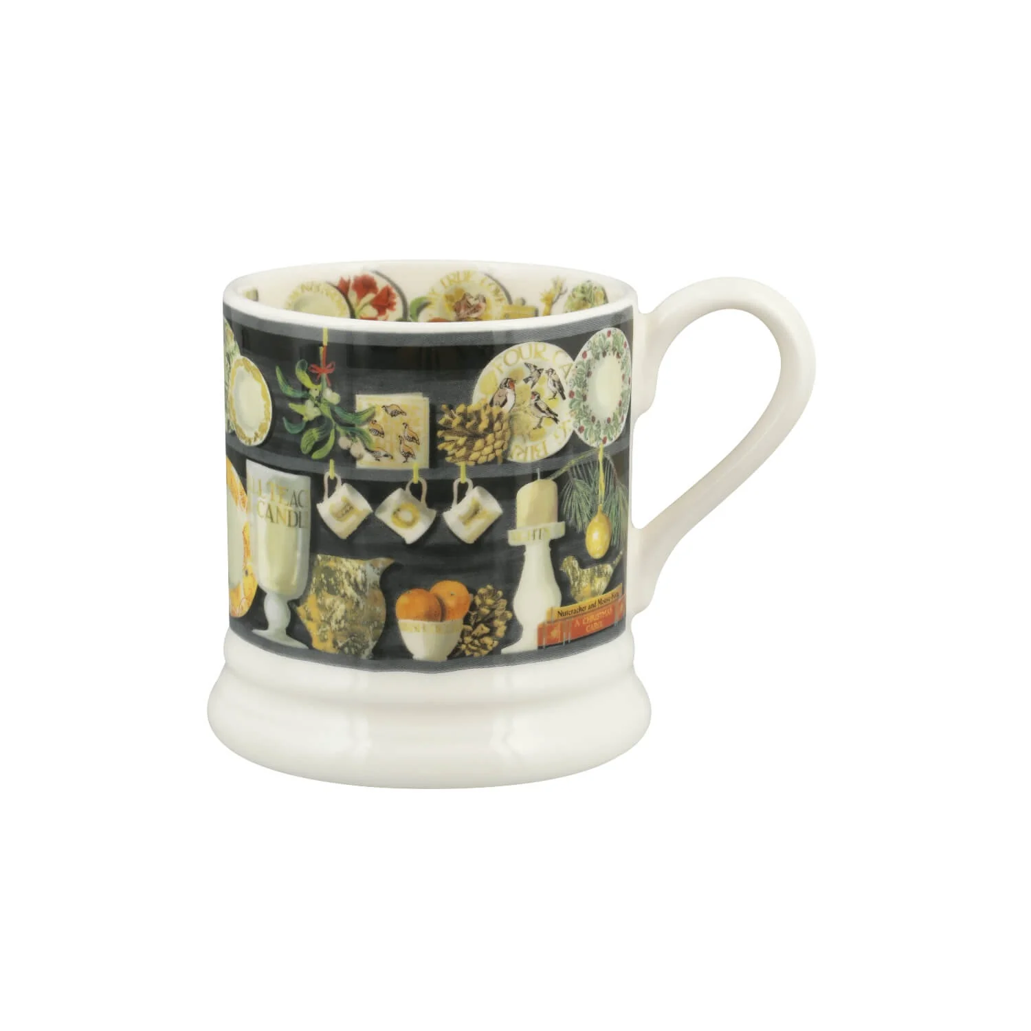 Emma Bridgewater Festive Half Pint Mug - Christmas Dresser
