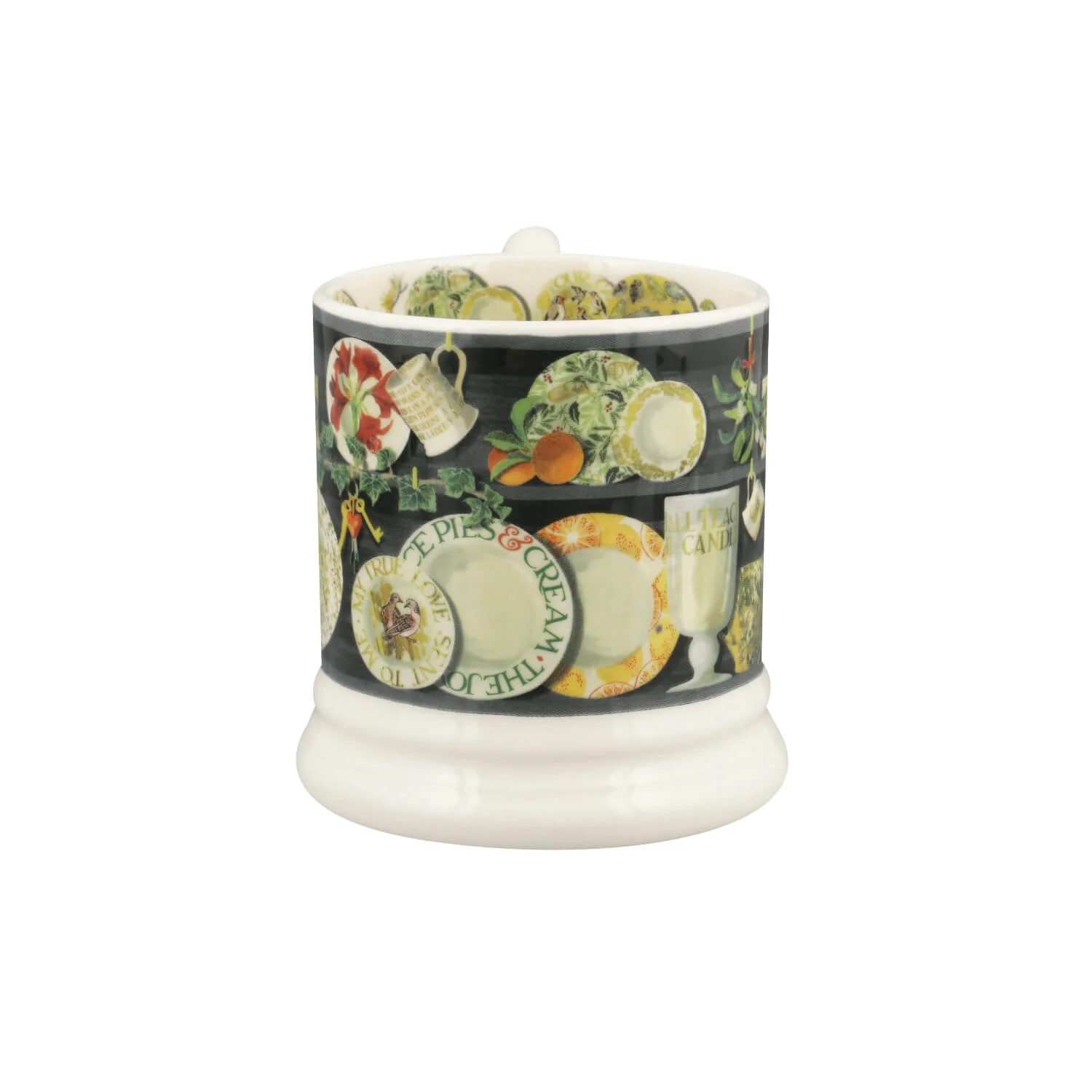 Emma Bridgewater Festive Half Pint Mug - Christmas Dresser - Image 2
