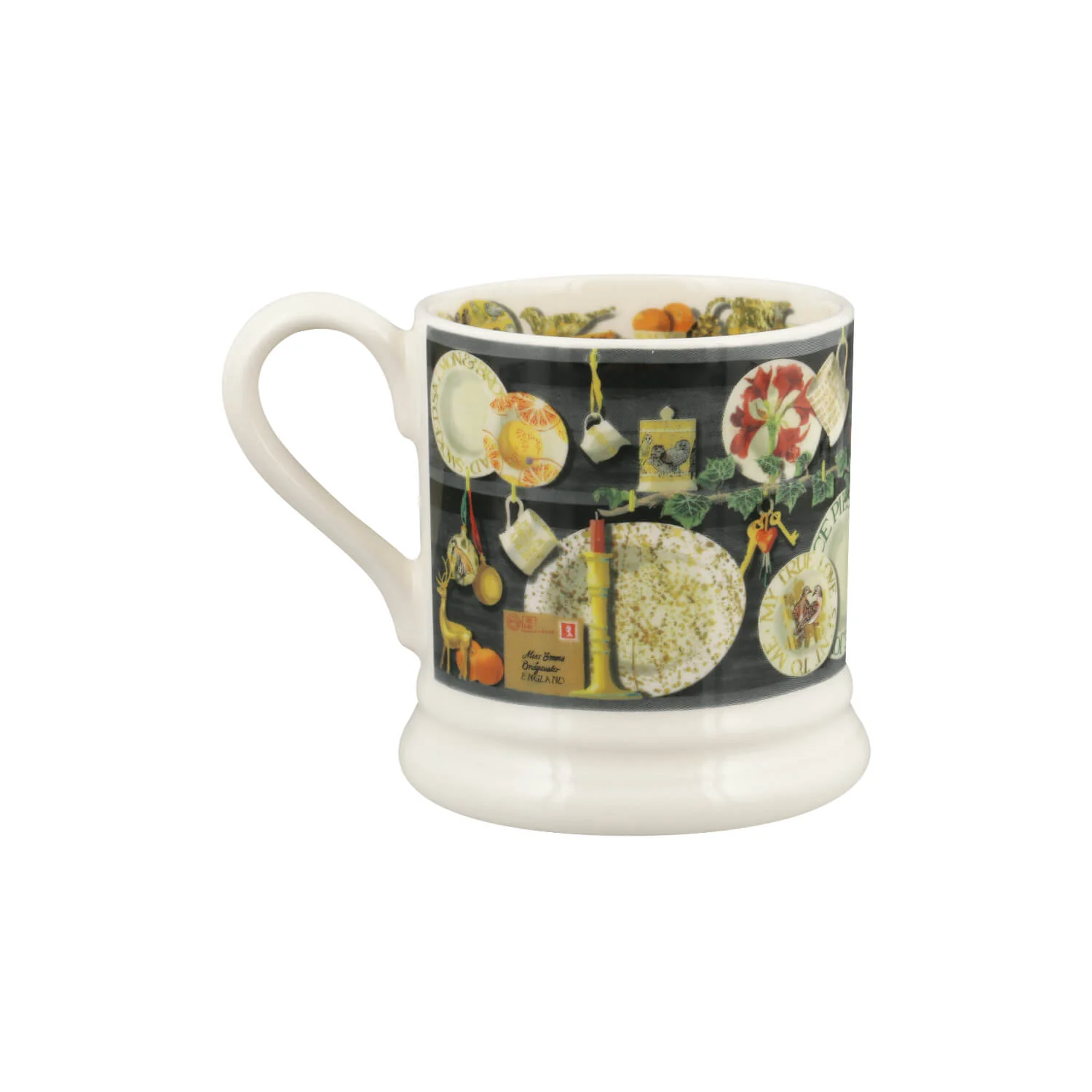 Emma Bridgewater Festive Half Pint Mug - Christmas Dresser - Image 4