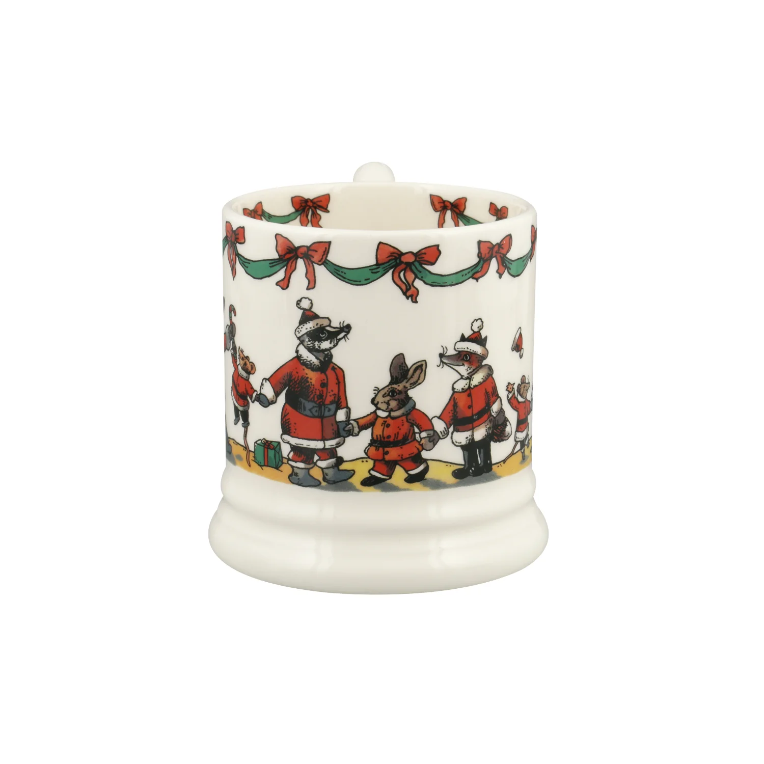Emma Bridgewater Festive Half Pint Mug - Woodland Santa - Image 2