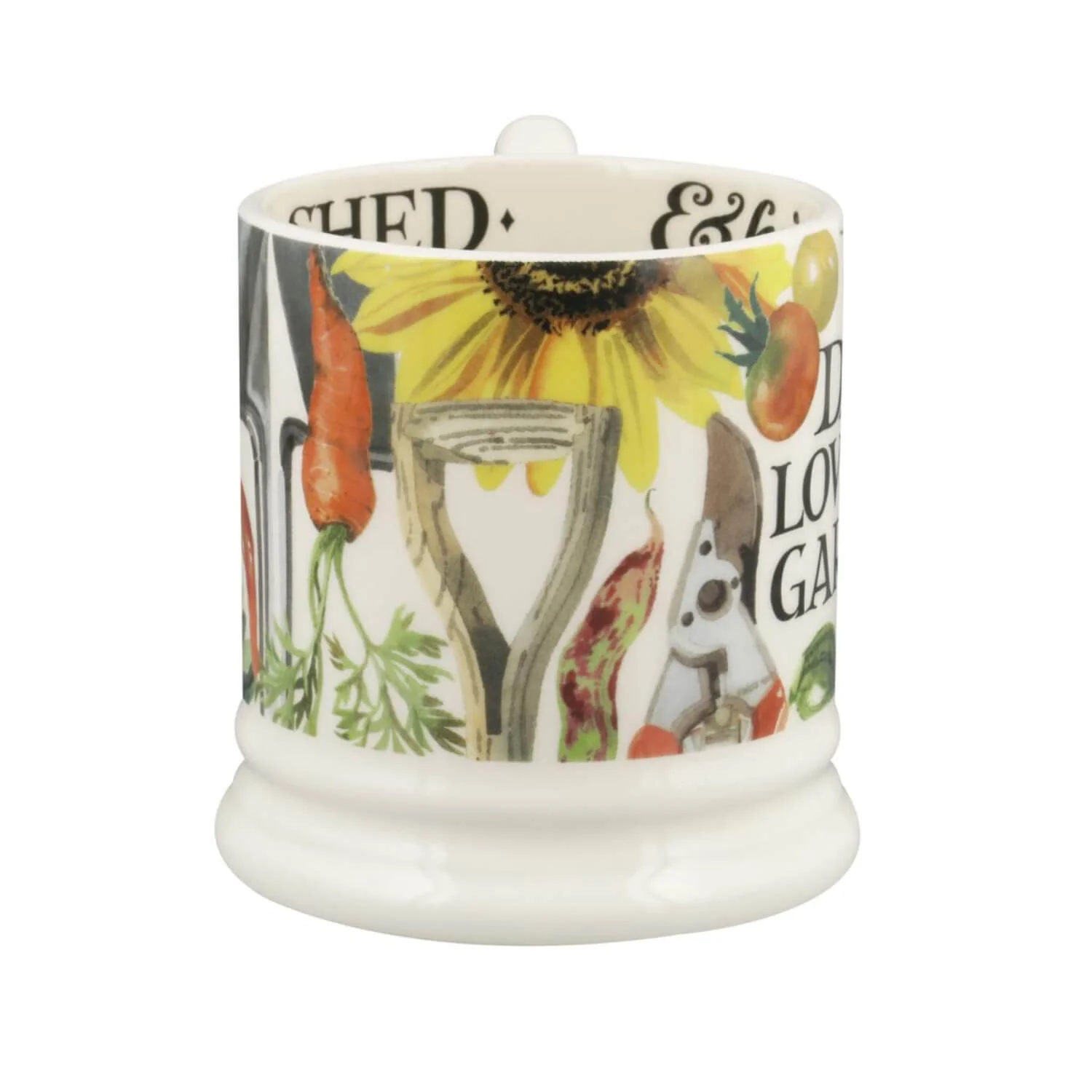 Emma Bridgewater Half Pint Mug - Dad Loves His Garden - Image 2