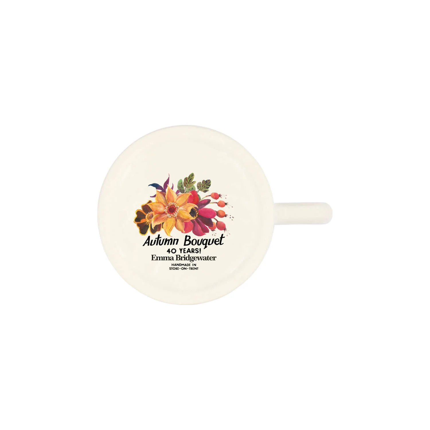 Emma Bridgewater Half Pint Mug - Autumn Flowers - Image 5