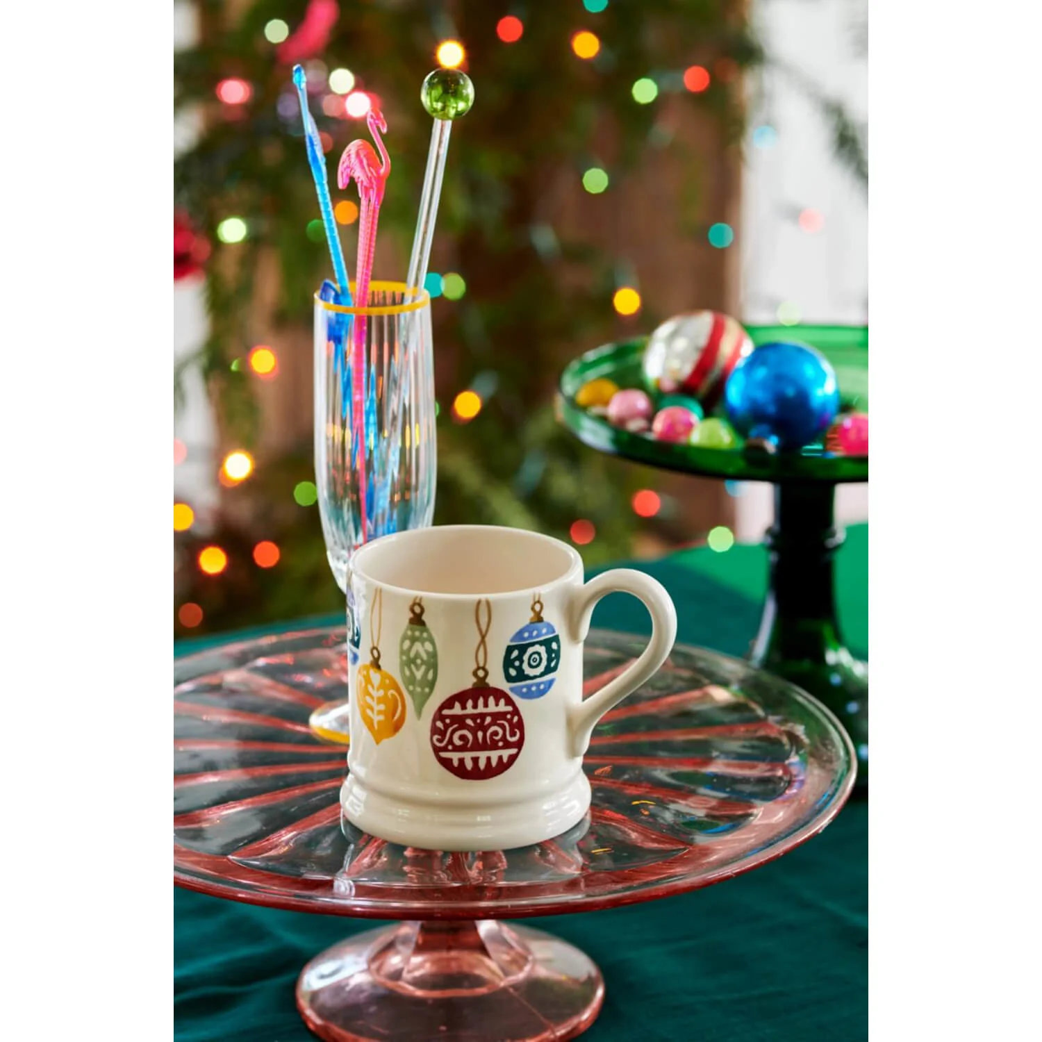 Emma Bridgewater Half Pint Mug - Baubles - Image 6