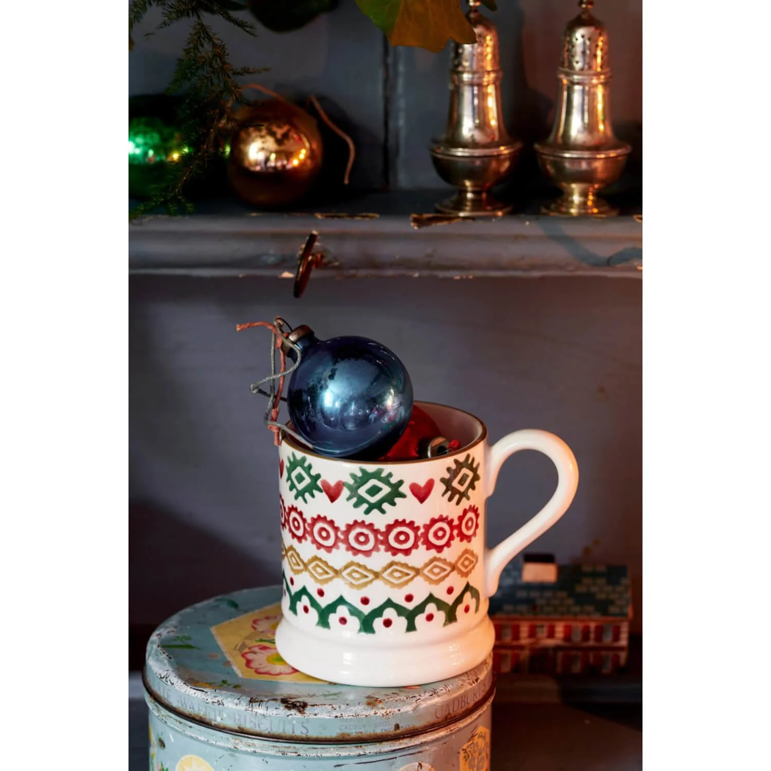 Emma Bridgewater Half Pint Mug - Christmas Joy - Image 5
