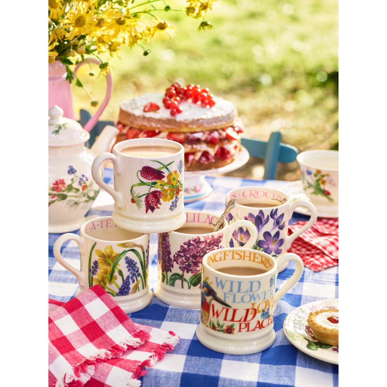 Emma Bridgewater Half Pint Mug - Lilac - Image 6