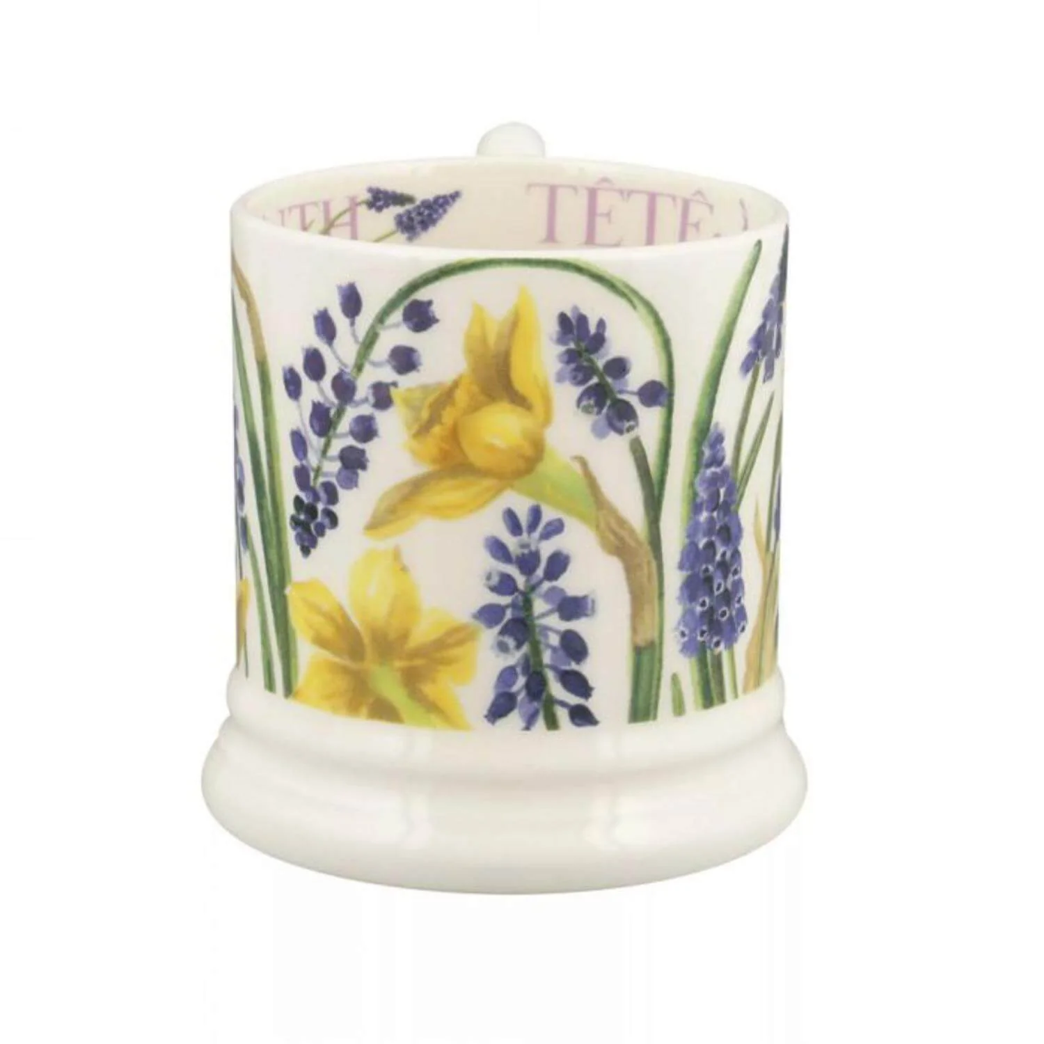 Emma Bridgewater Half Pint Mug - Tete-a-Tete & Grape Hyacinths - Image 2
