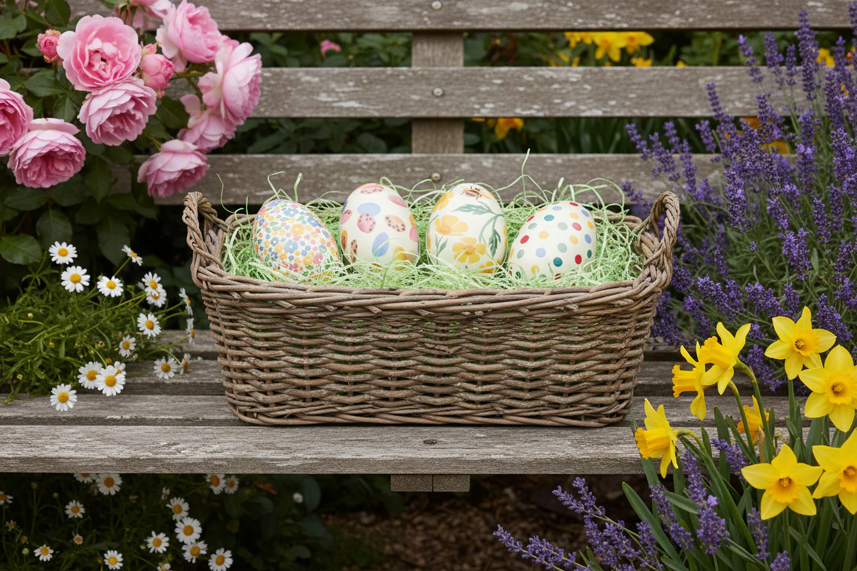 Emma Bridgewater Medium Egg Shaped Tin - Assorted - Image 6