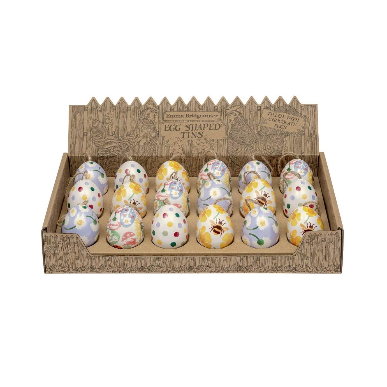 Emma Bridgewater Mini Egg Tins - Assorted - Image 2