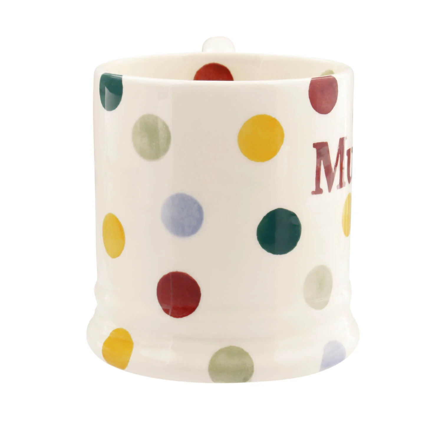 Emma Bridgewater Polka Dot Half Pint Mug - Mummy - Image 2