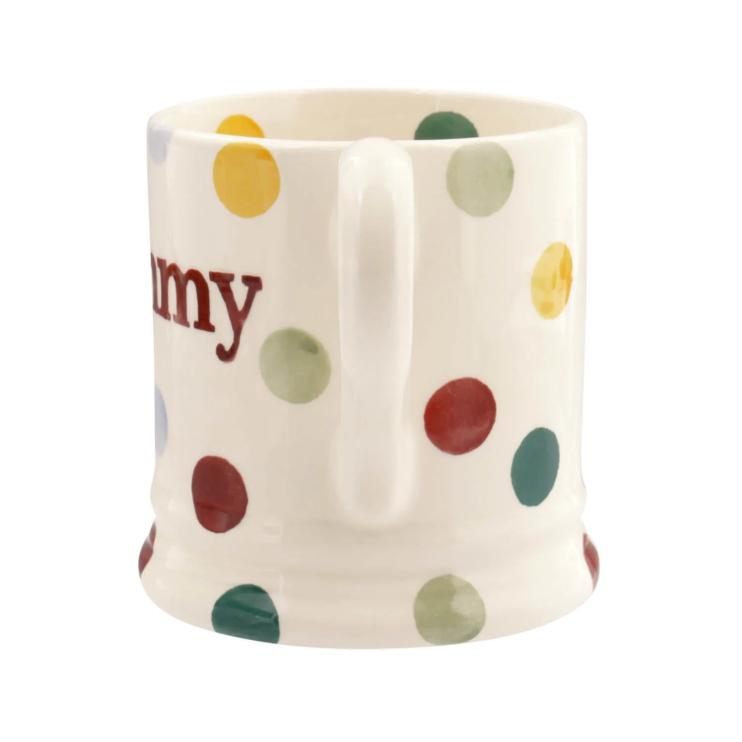 Emma Bridgewater Polka Dot Half Pint Mug - Mummy - Image 3