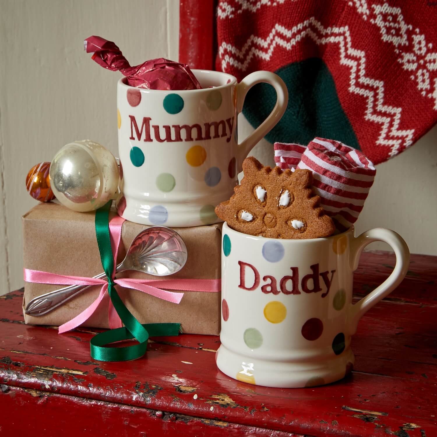 Emma Bridgewater Polka Dot Half Pint Mug - Mummy - Image 6