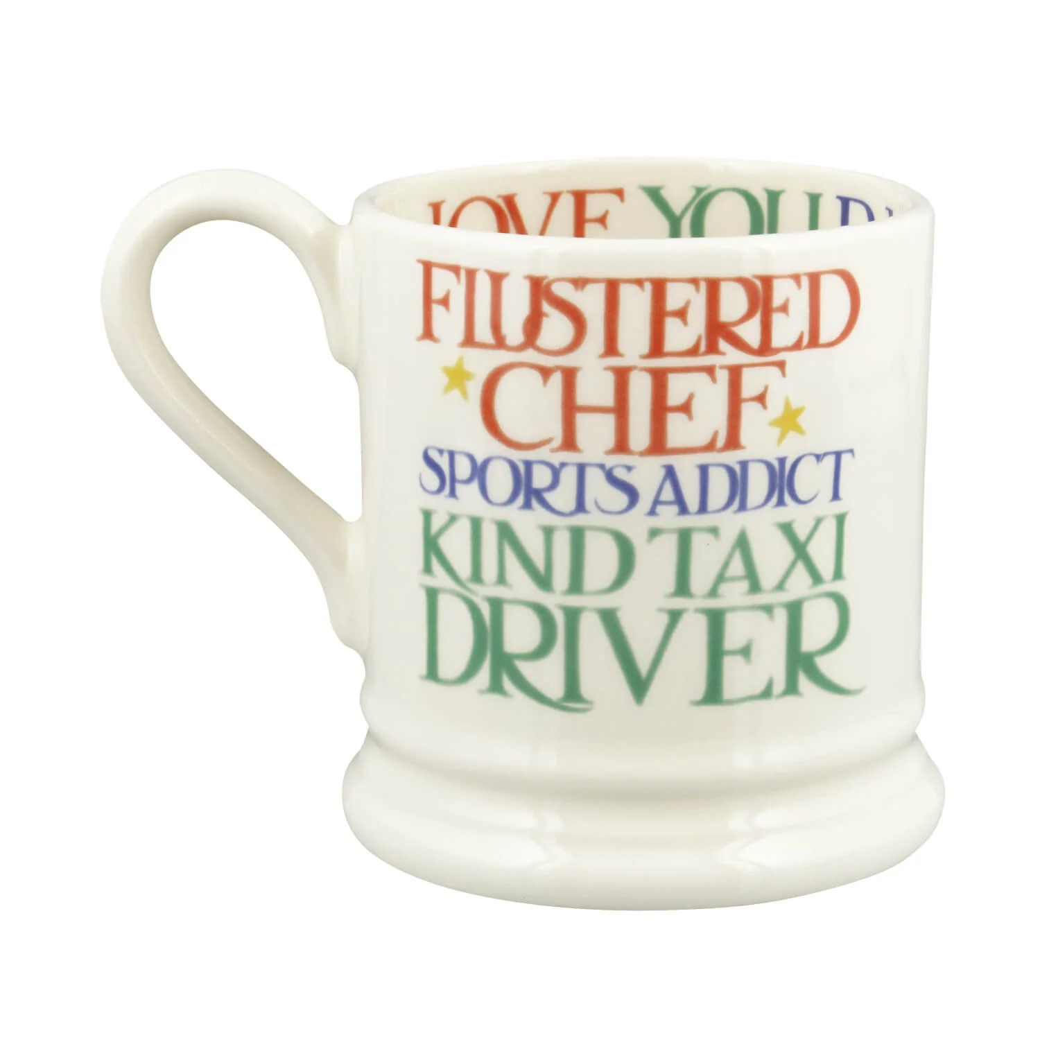 Emma Bridgewater Rainbow Toast Half Pint Mug - Wonderful Dad - Image 4