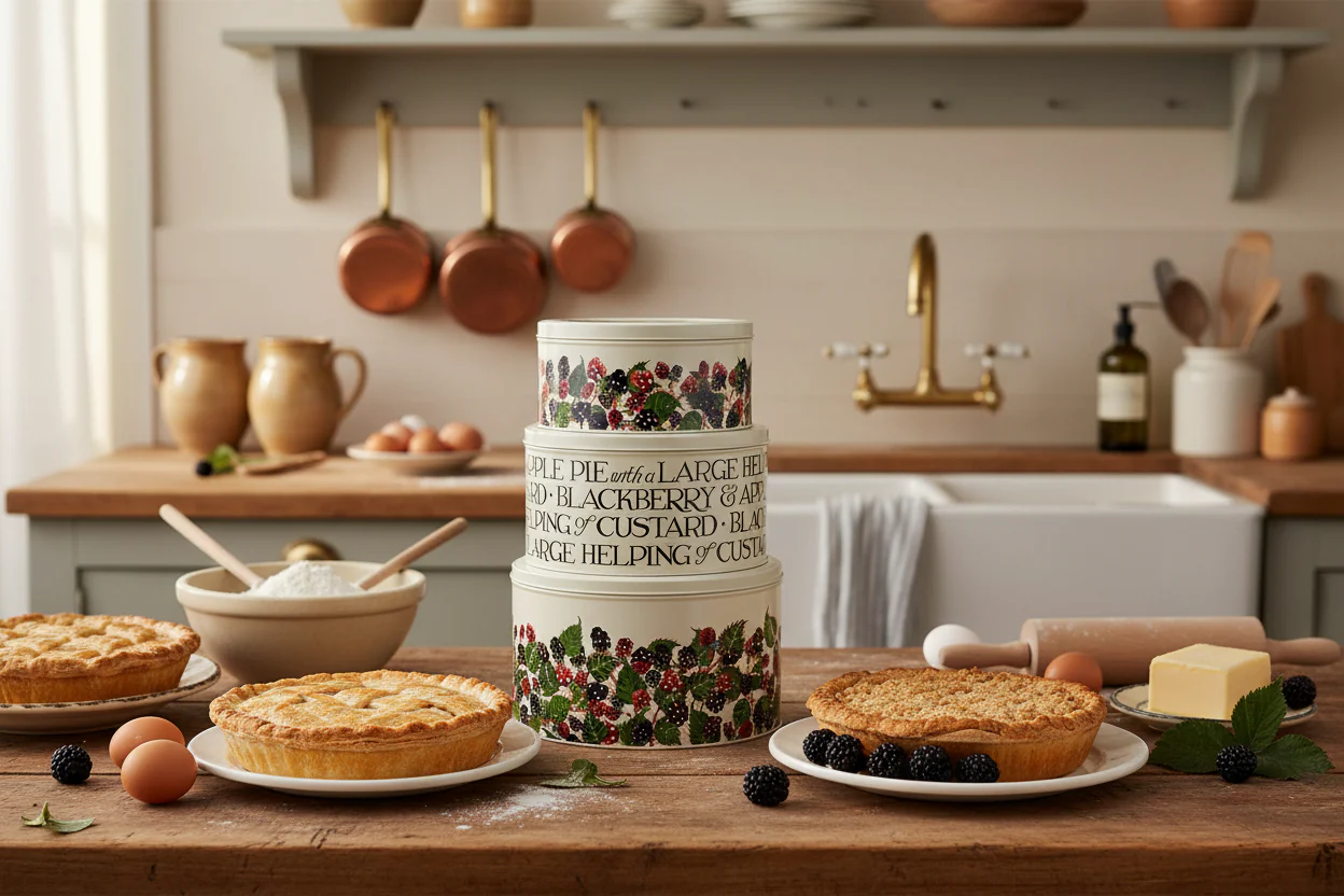 Emma Bridgewater Set Of 3 Round Cake Tins - Blackberry - Image 2