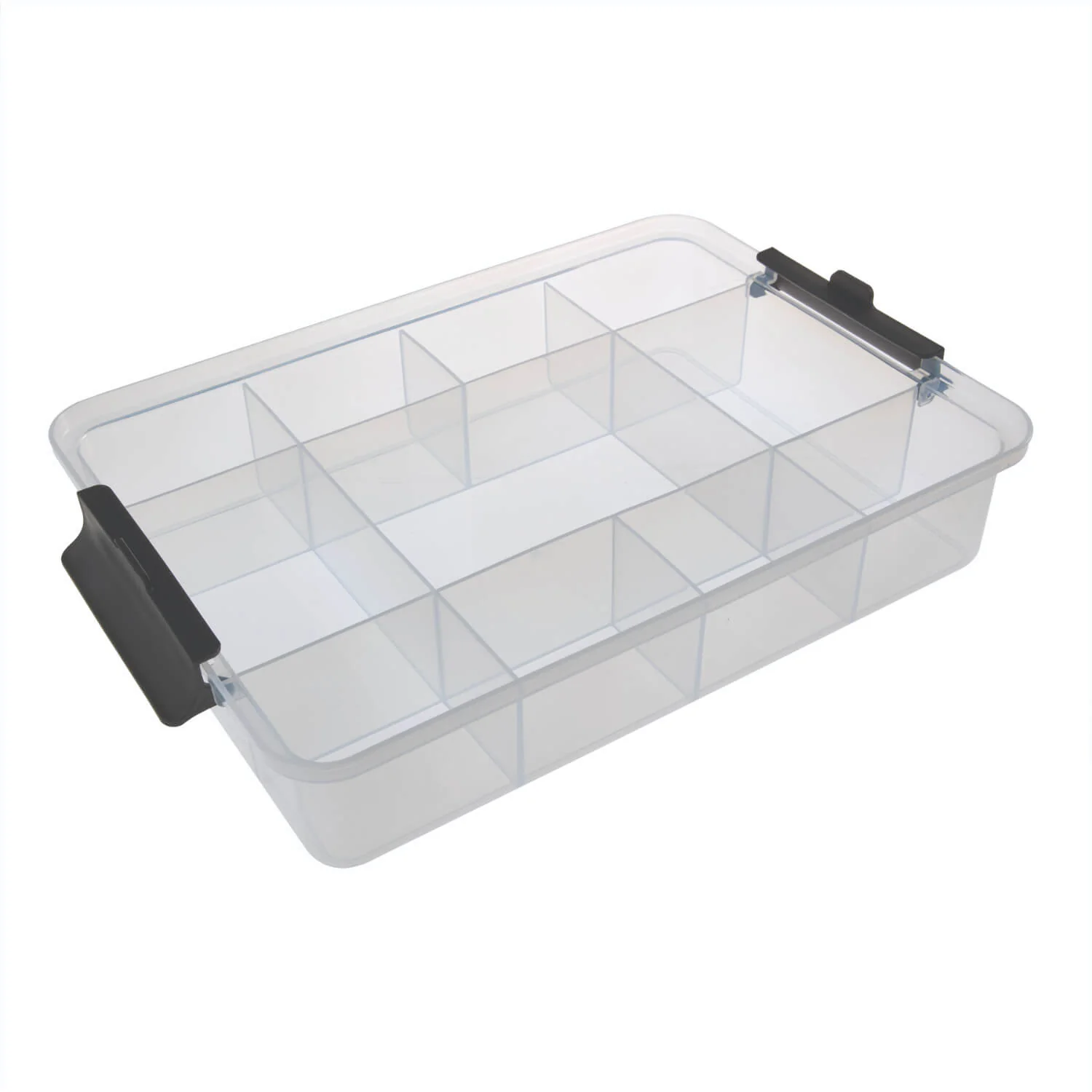 Farberware Build-a-Board 30cm x 40.5cm Snacklebox Bamboo Board with Lid - Large - Image 2