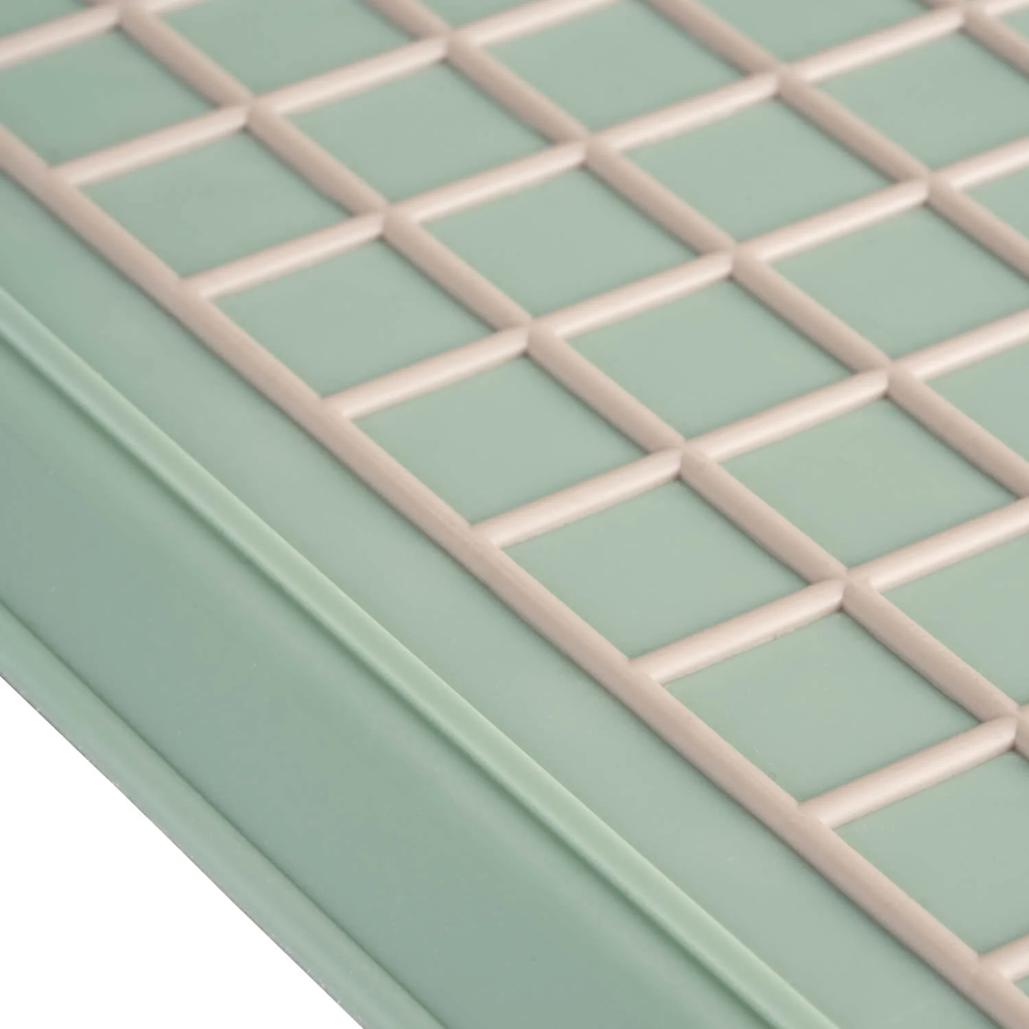 Fusion Twist Non-Slip Serving Tray - Mint - Image 3