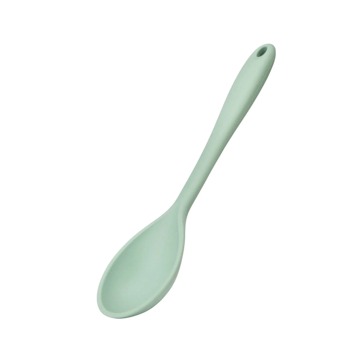 Fusion Twist Silicone Solid Spoon - Mint - Image 2