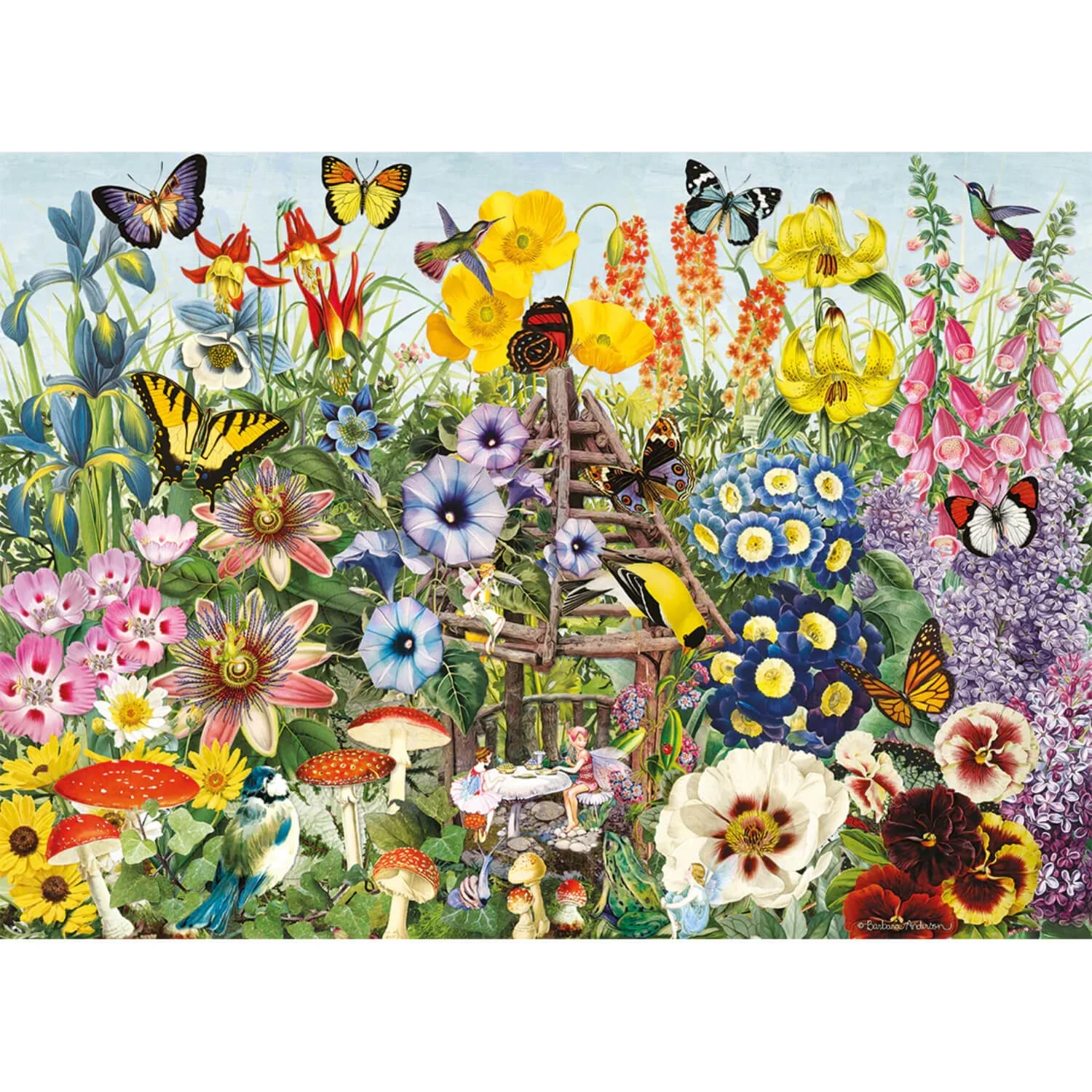 Gibsons 1000 Piece Jigsaw - Fairy Garden