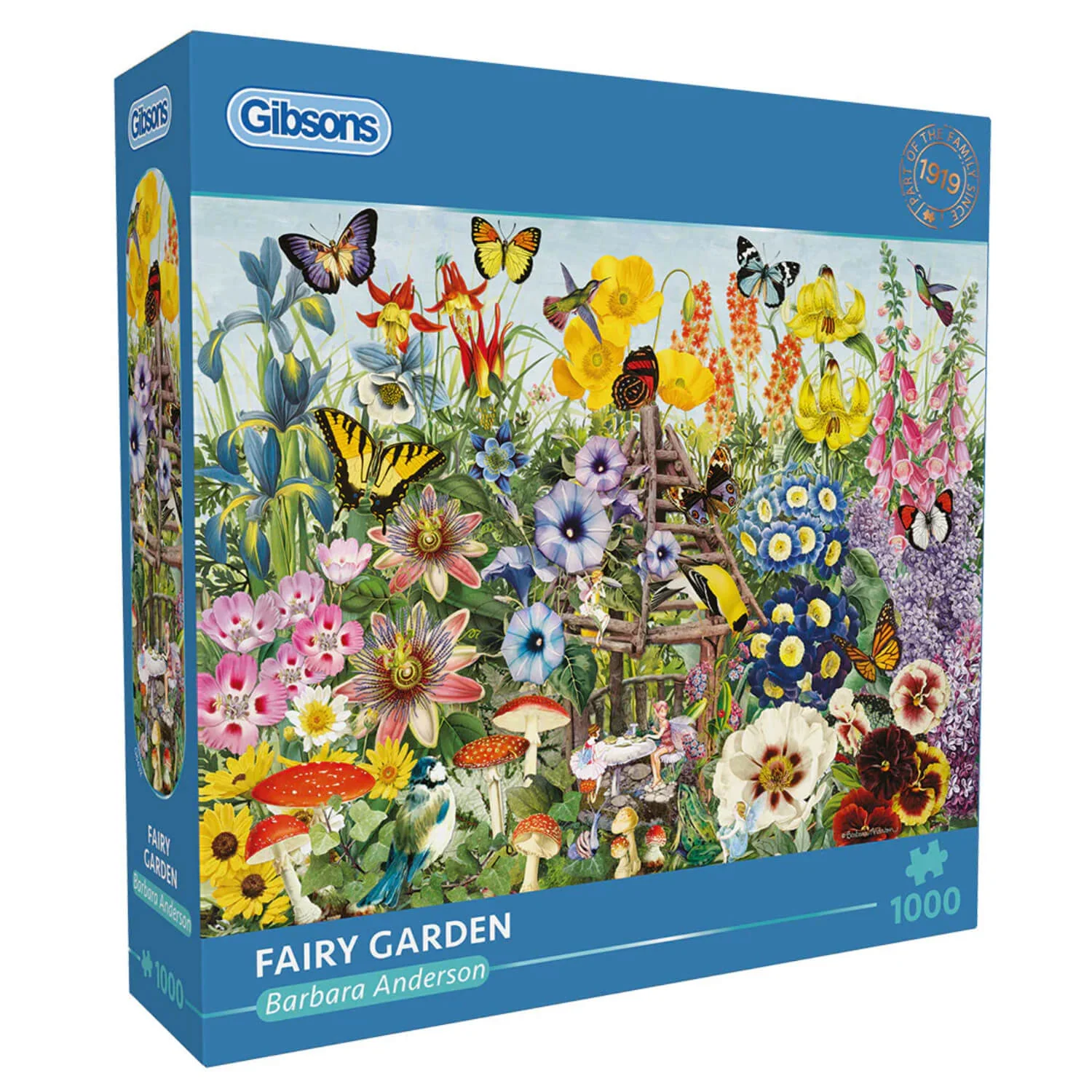 Gibsons 1000 Piece Jigsaw - Fairy Garden - Image 2