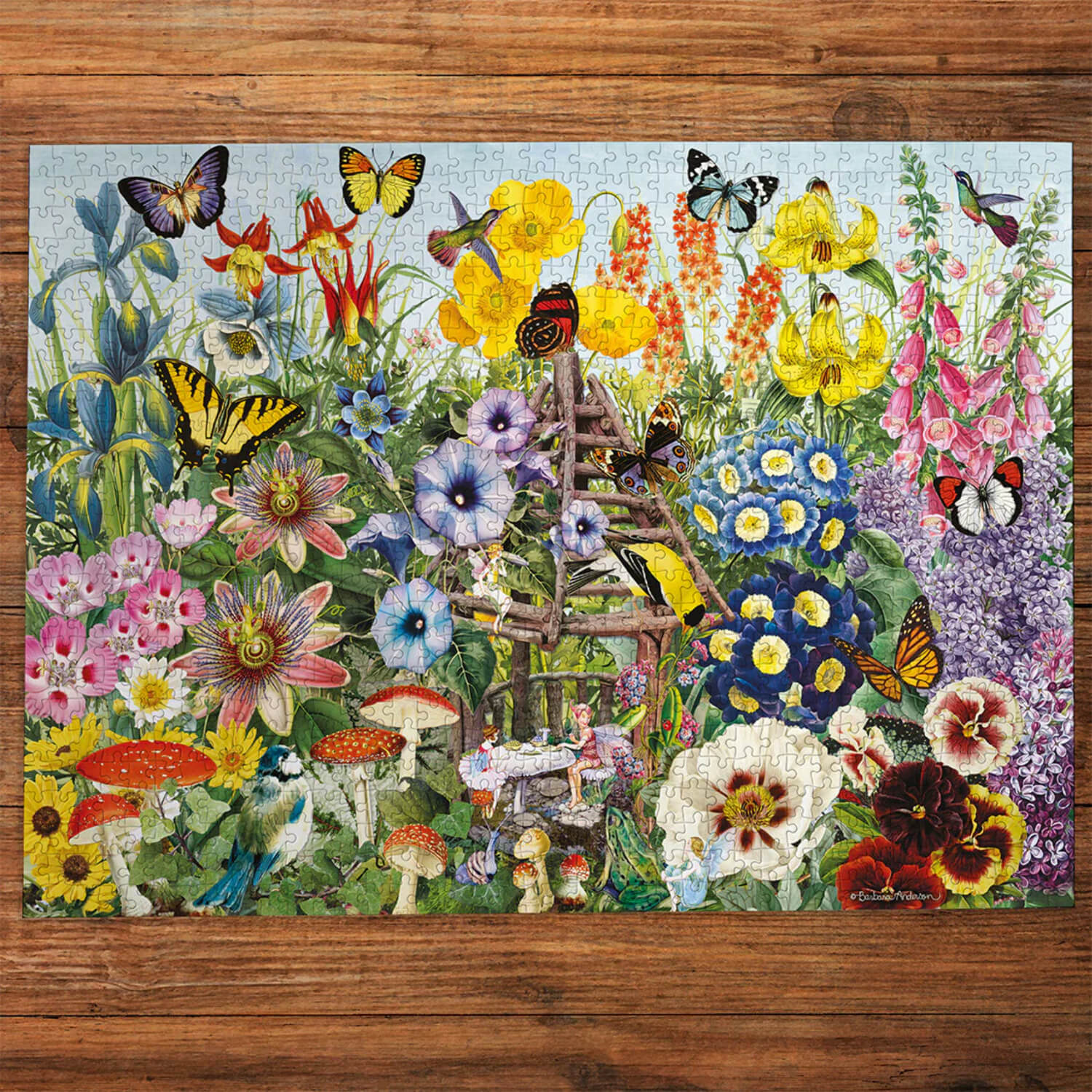 Gibsons 1000 Piece Jigsaw - Fairy Garden - Image 3