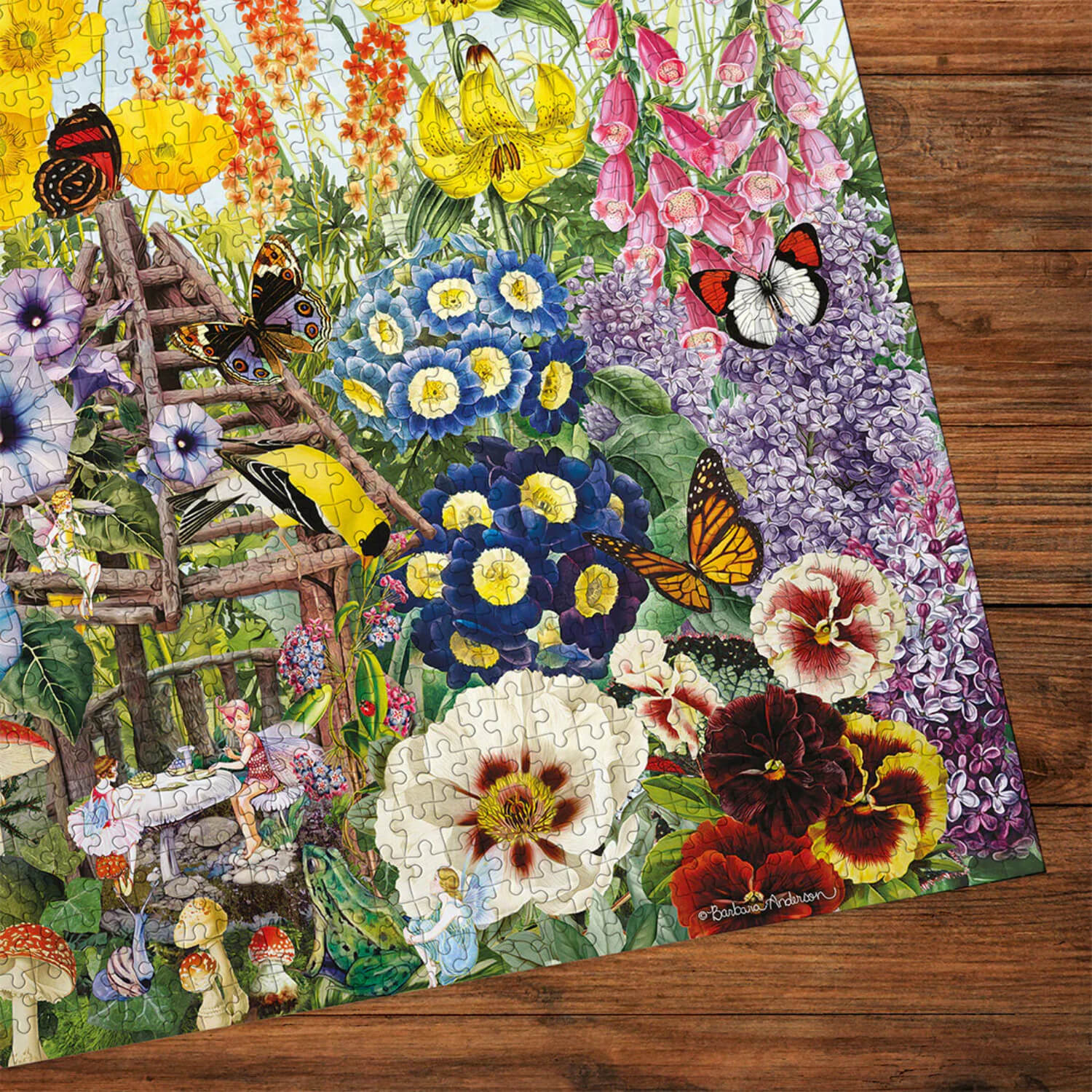 Gibsons 1000 Piece Jigsaw - Fairy Garden - Image 4