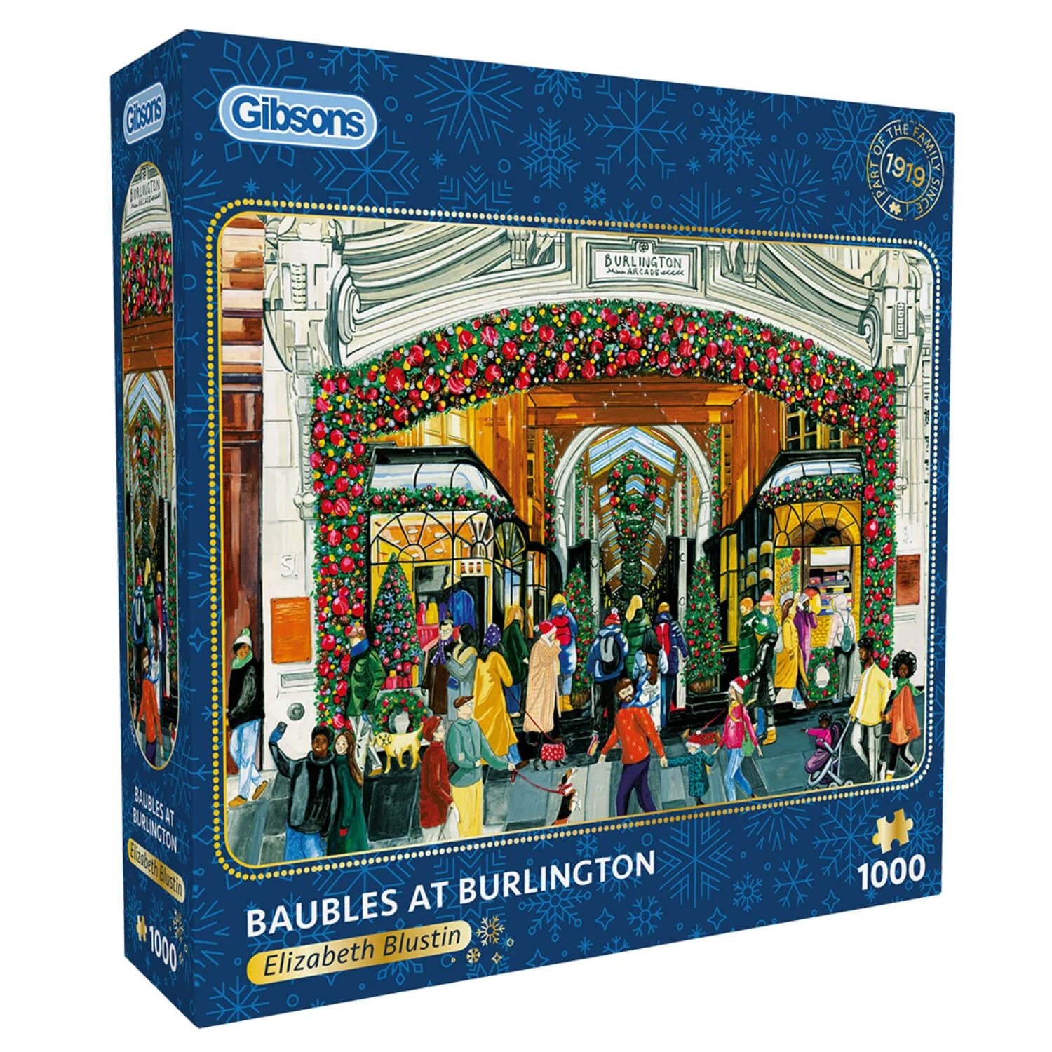 Gibsons 1000 Piece Jigsaw Puzzle - Baubles At Burlington - Image 2