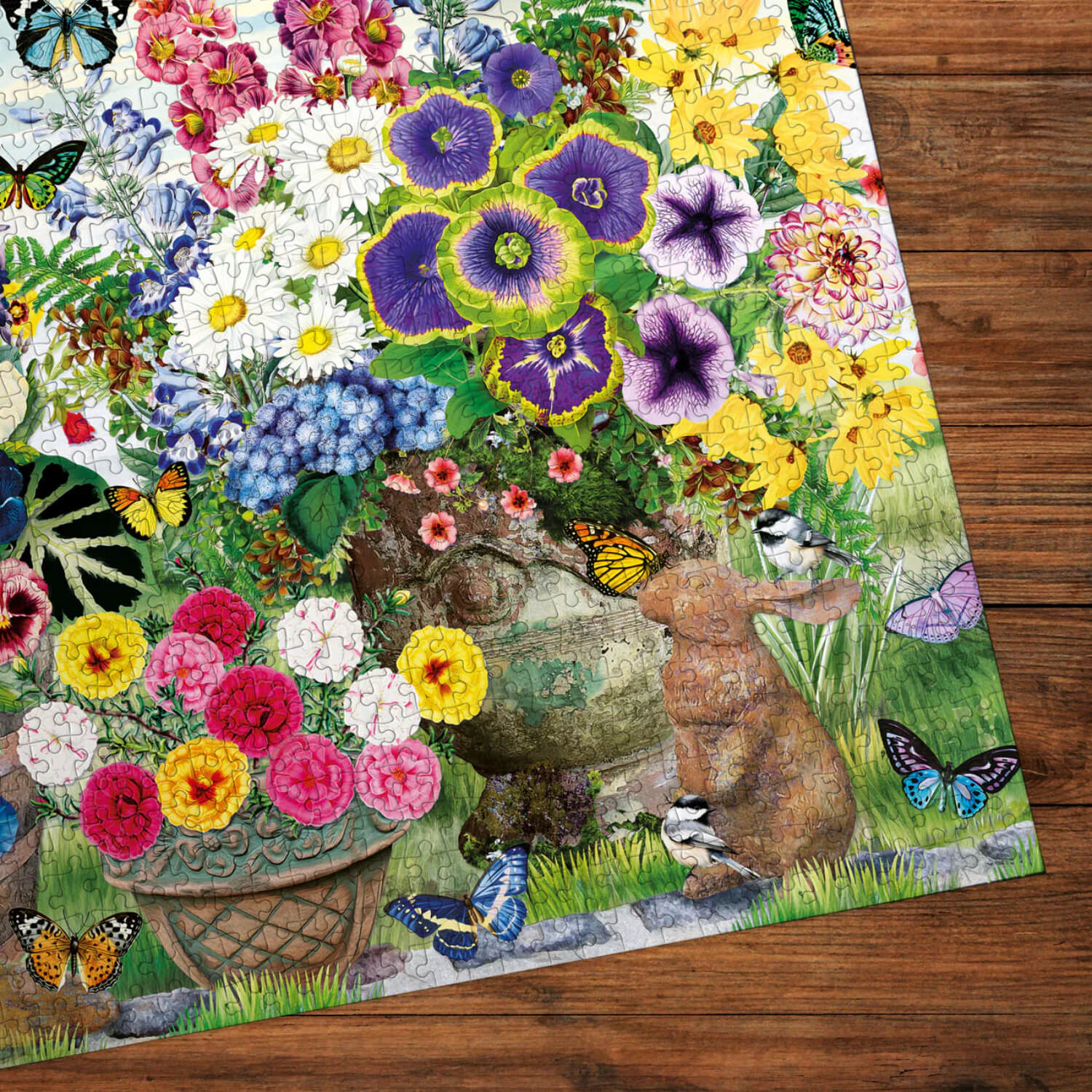 Gibsons 1000 Piece Jigsaw Puzzle - Garden Party - Image 3