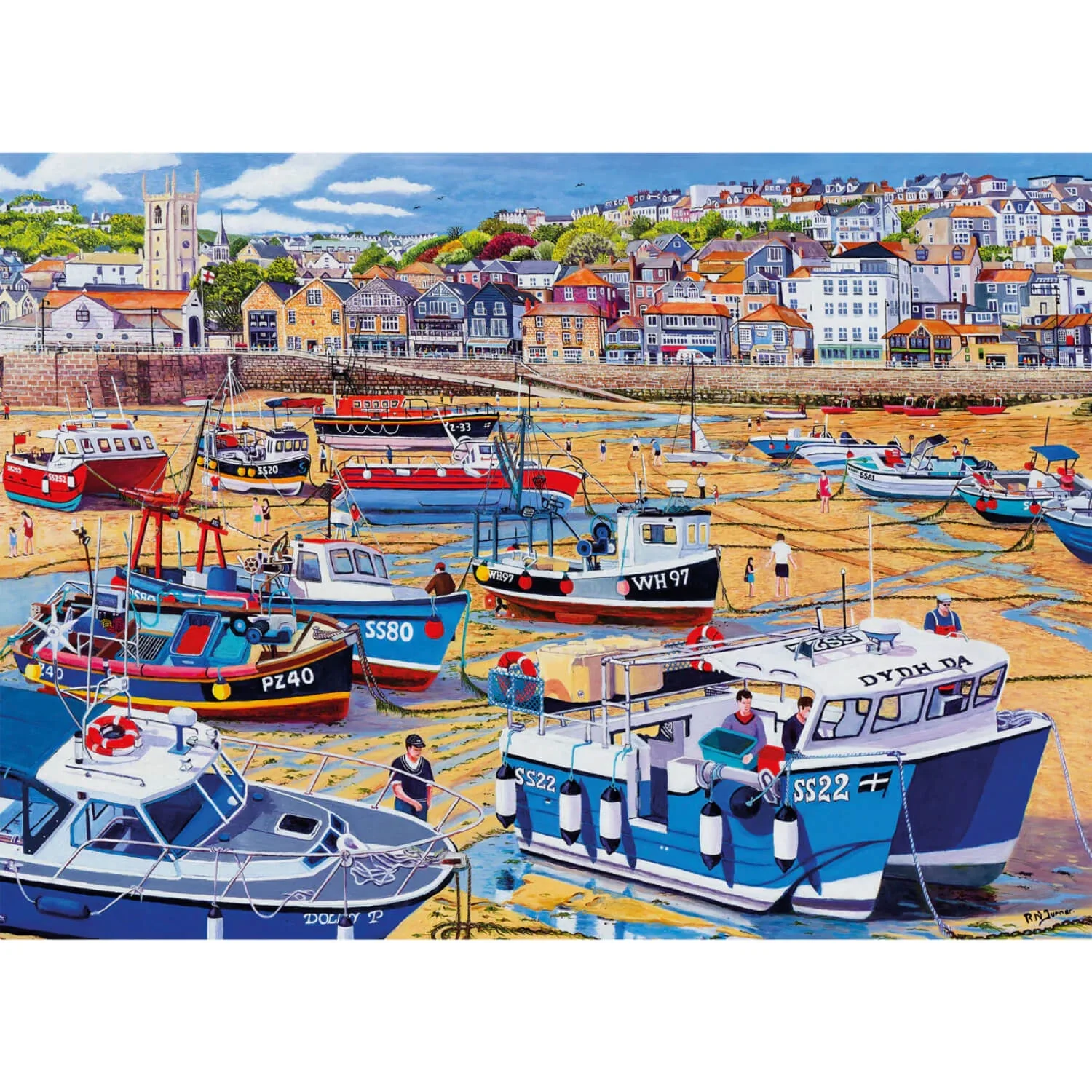 Gibsons 1000 Piece Jigsaw Puzzle - Sand At St Ives
