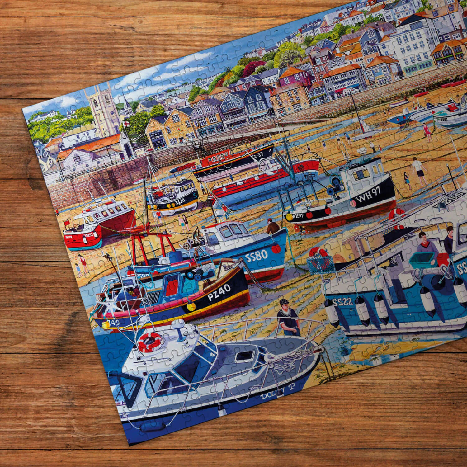 Gibsons 1000 Piece Jigsaw Puzzle - Sand At St Ives - Image 2