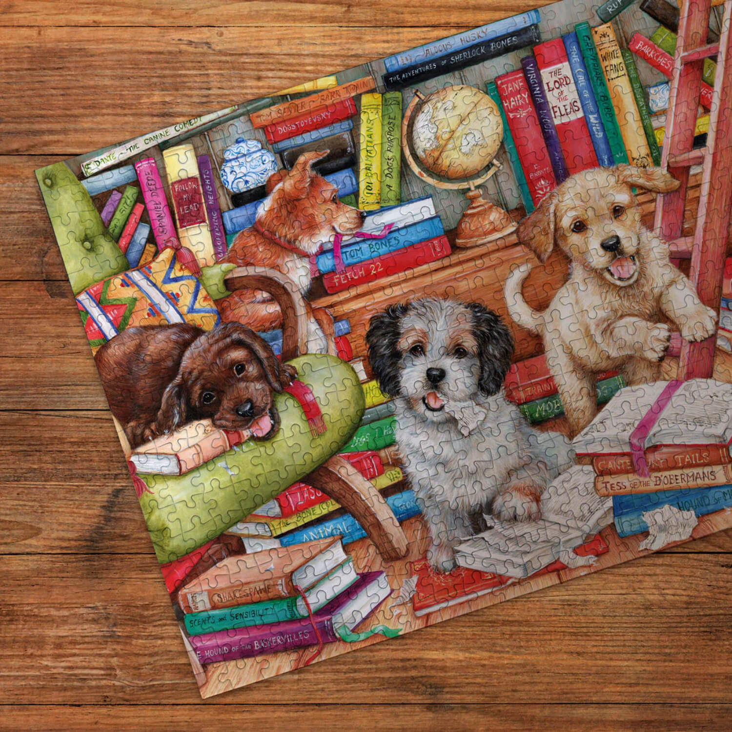 Gibsons 1000 Piece Jigsaw Puzzle - Shaggy Dog Story - Image 2