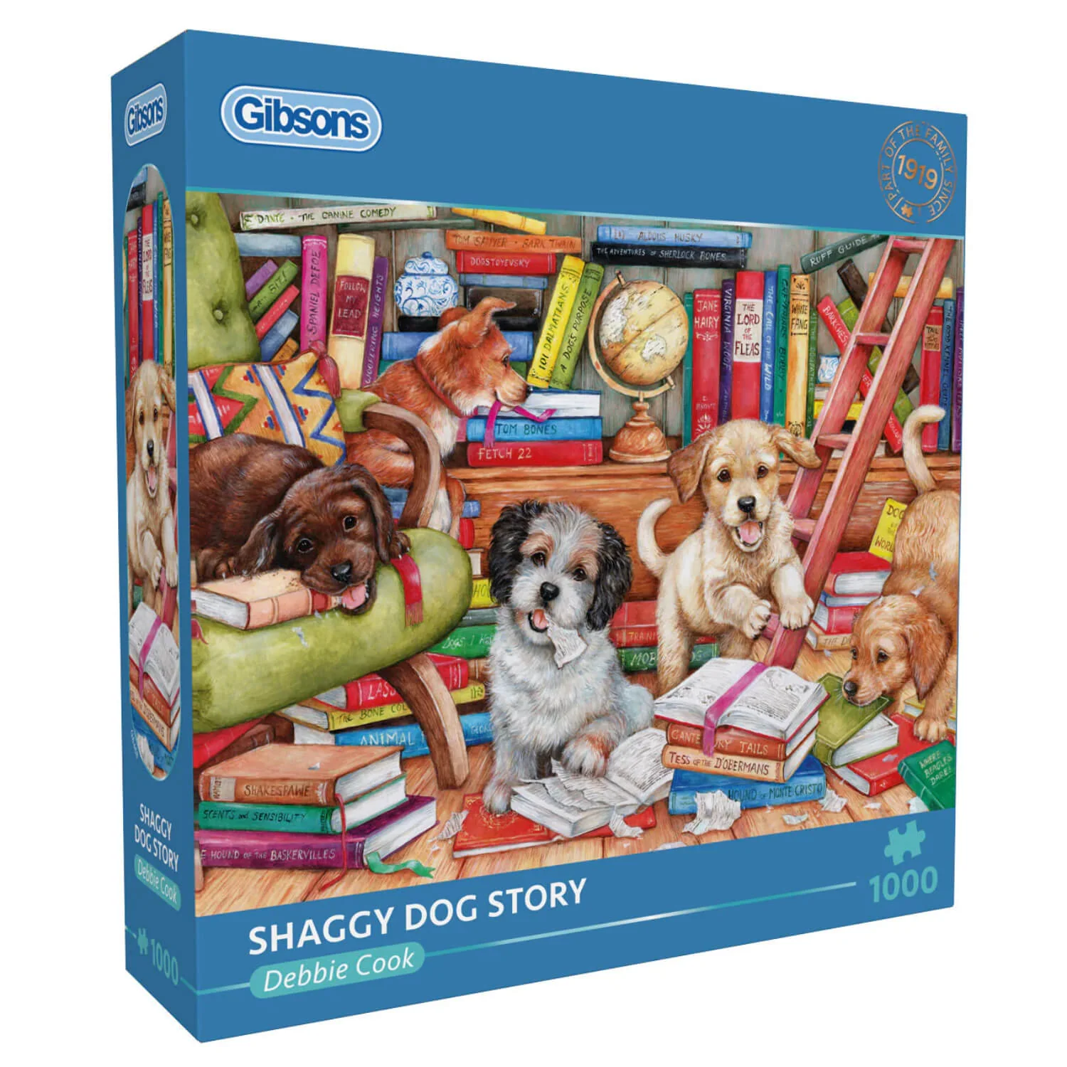 Gibsons 1000 Piece Jigsaw Puzzle - Shaggy Dog Story - Image 4