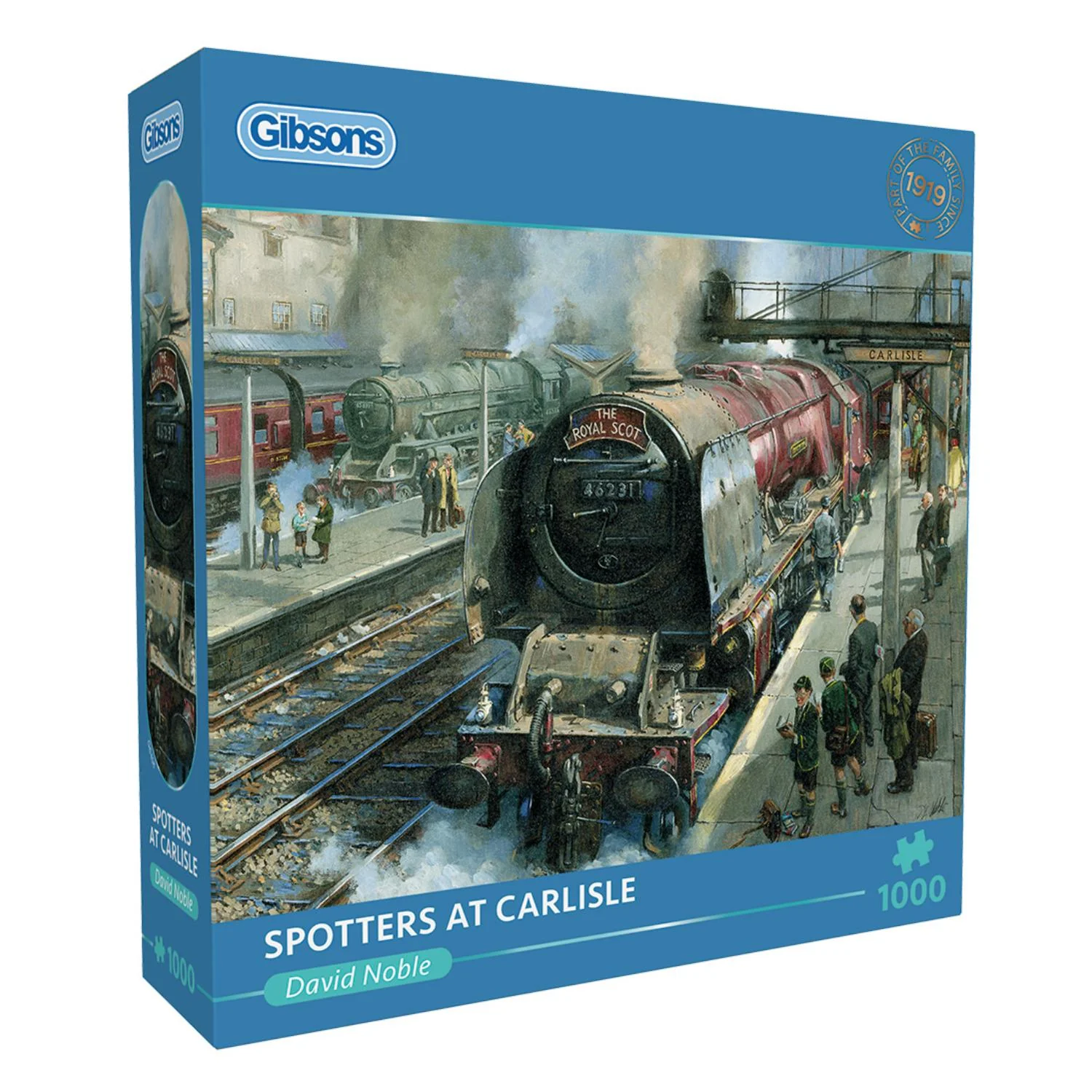 Gibsons 1000 Piece Jigsaw Puzzle - Spotters At Carlisle - Image 2