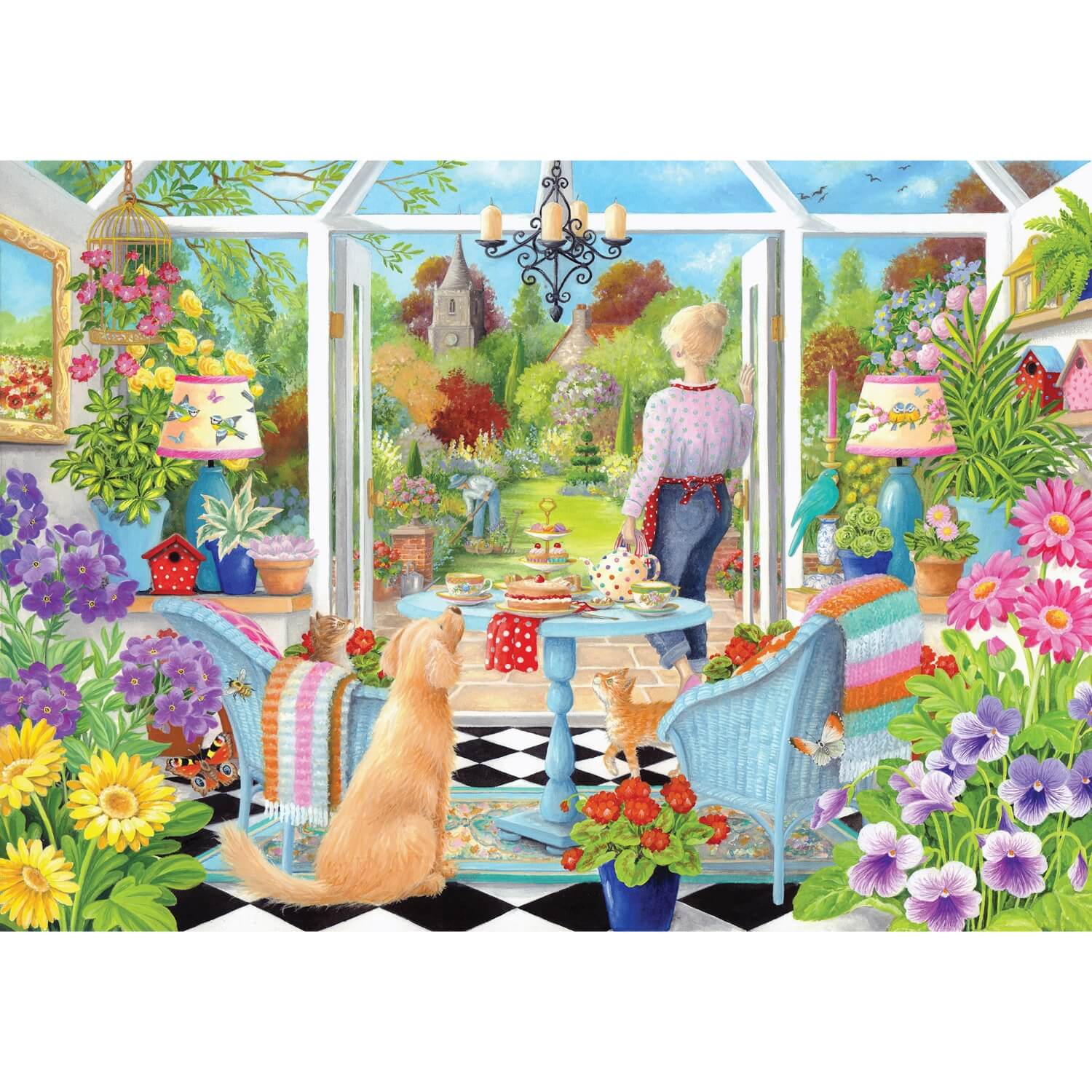 Gibsons 1000 Piece Jigsaw Puzzle - Summer Reflections