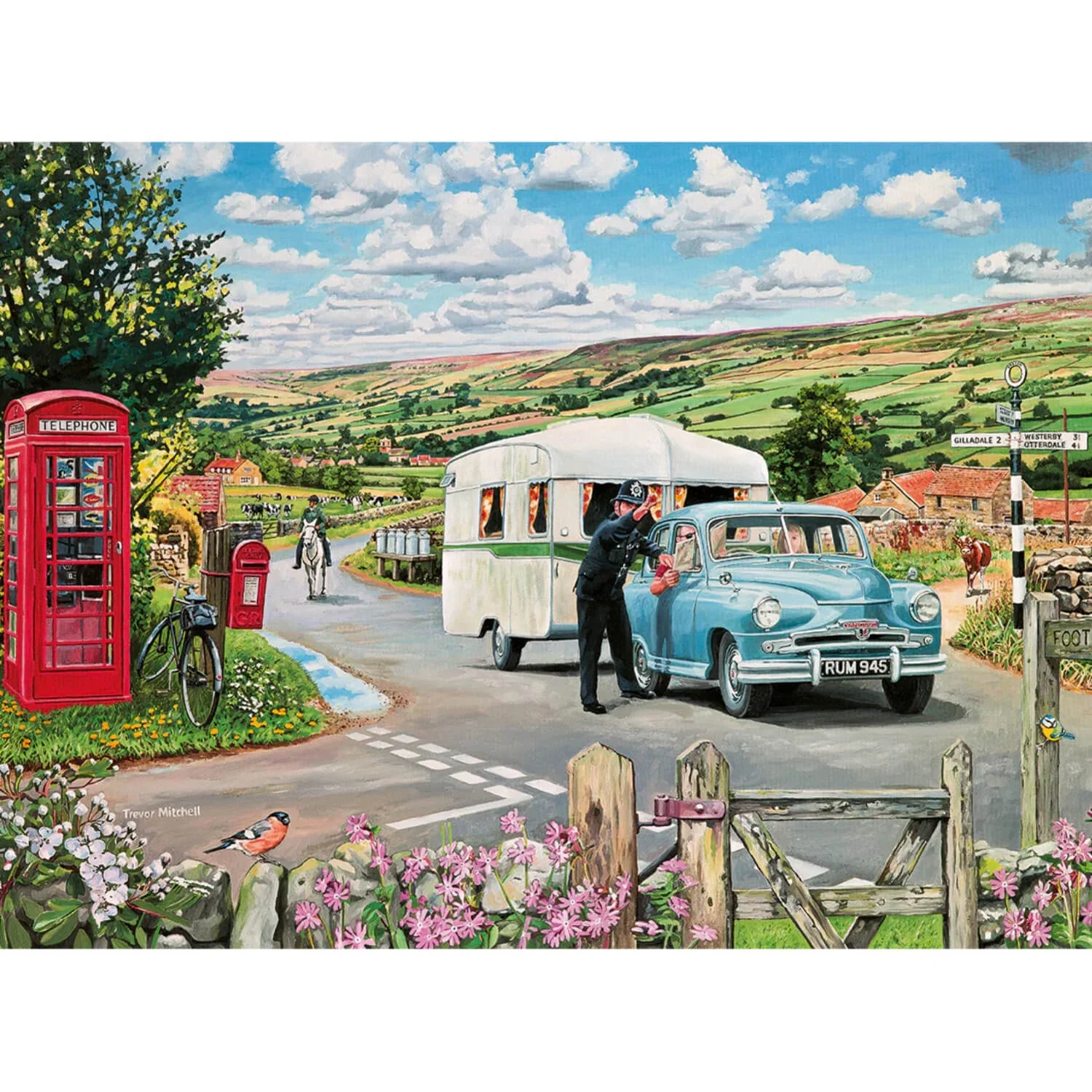 Gibsons 1000 Piece Jigsaw Puzzle - Which Way To The Campsite?