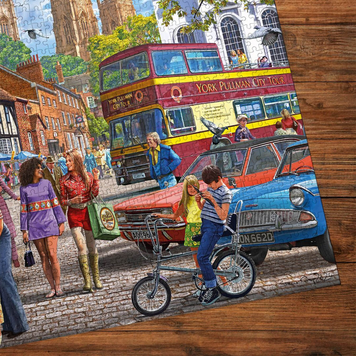 Gibsons 1000 Piece Jigsaw Puzzle - York Market - Image 4