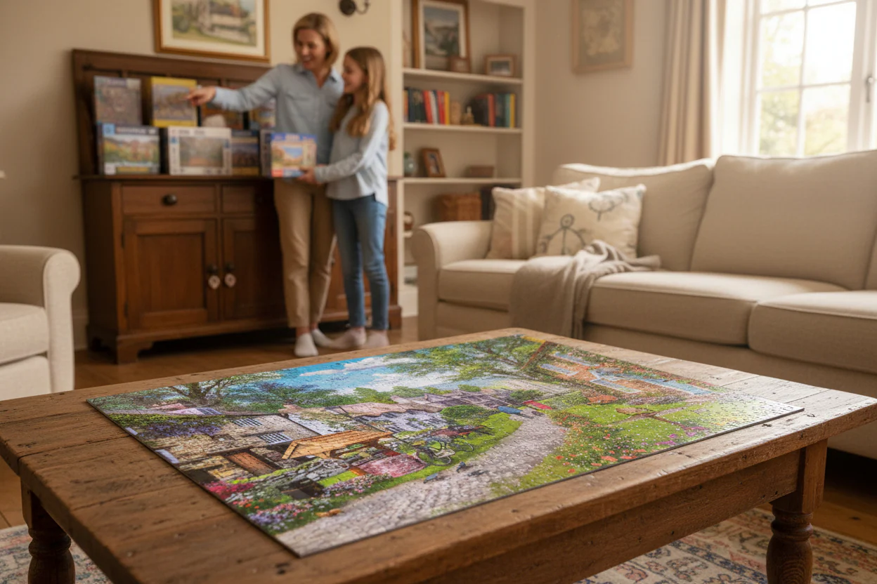 Gibsons 500 Piece Jigsaw Puzzle - A Tranquil Moment - Image 4