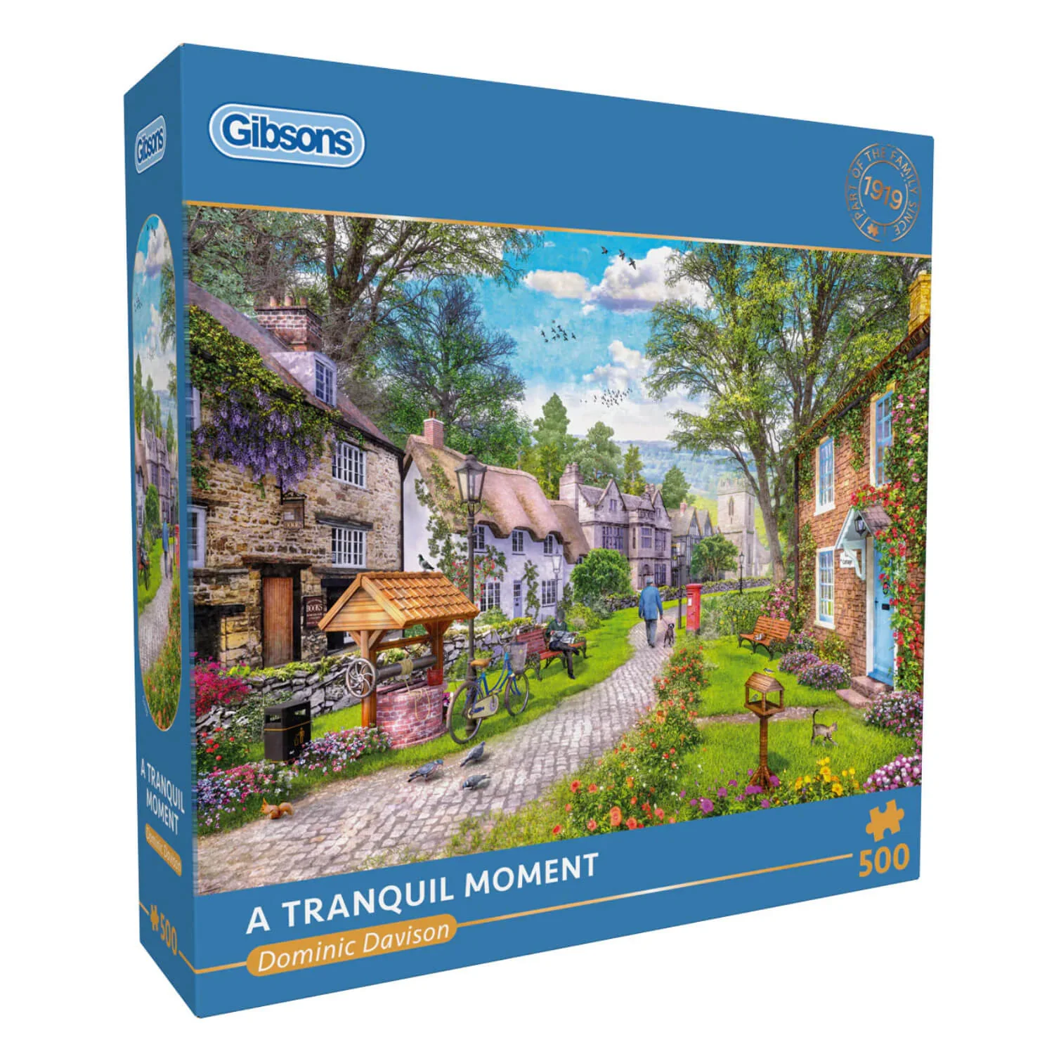 Gibsons 500 Piece Jigsaw Puzzle - A Tranquil Moment - Image 5